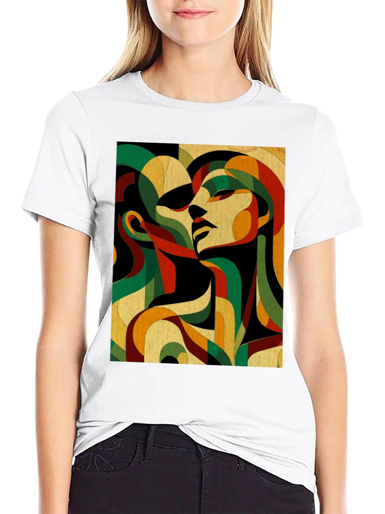 Abstract Art T-Shirt - Stylish Graphic Tee