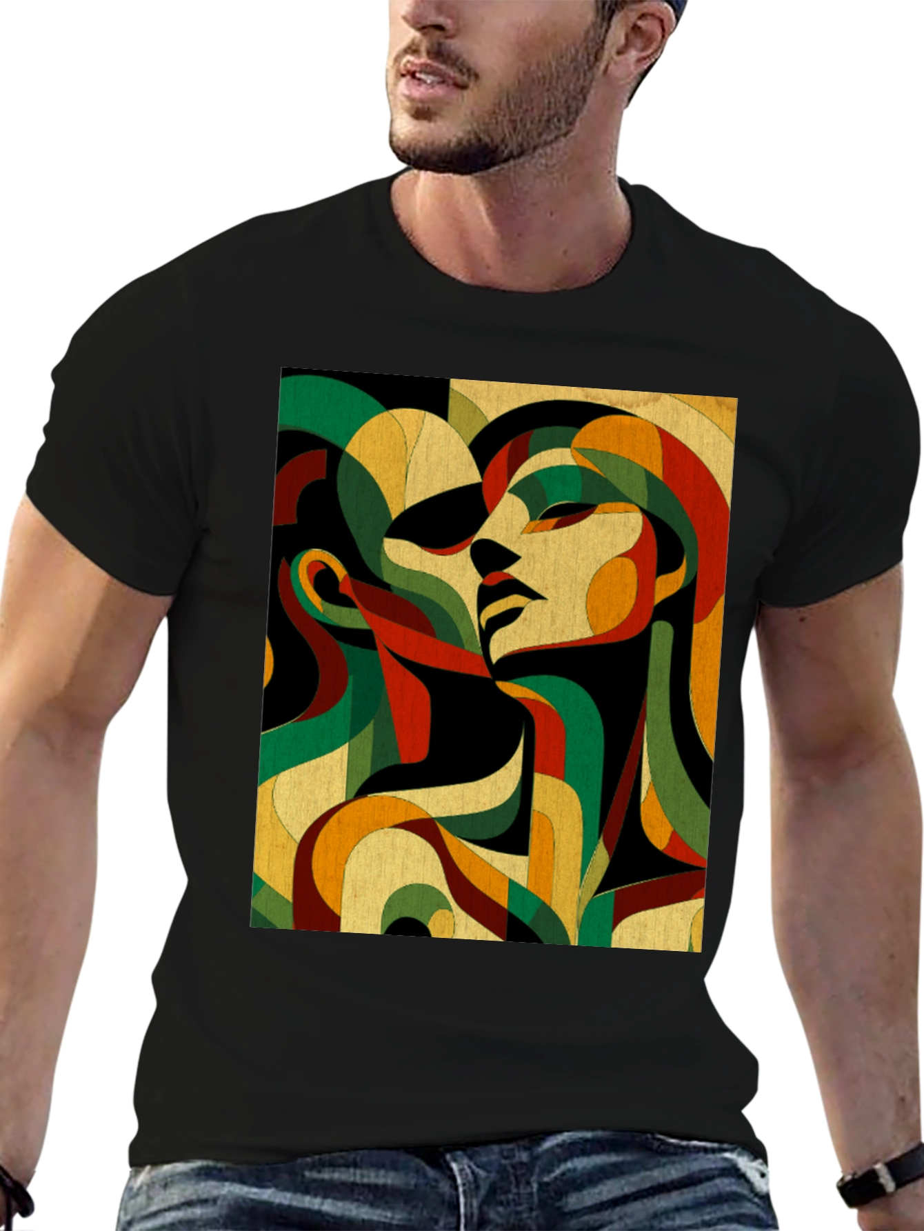 Abstract Art T-Shirt - Stylish Graphic Tee