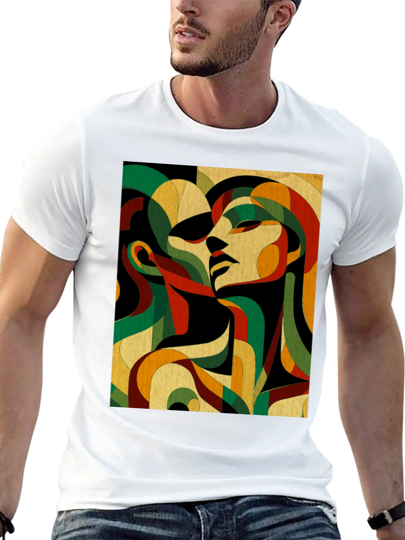 Abstract Art T-Shirt - Stylish Graphic Tee