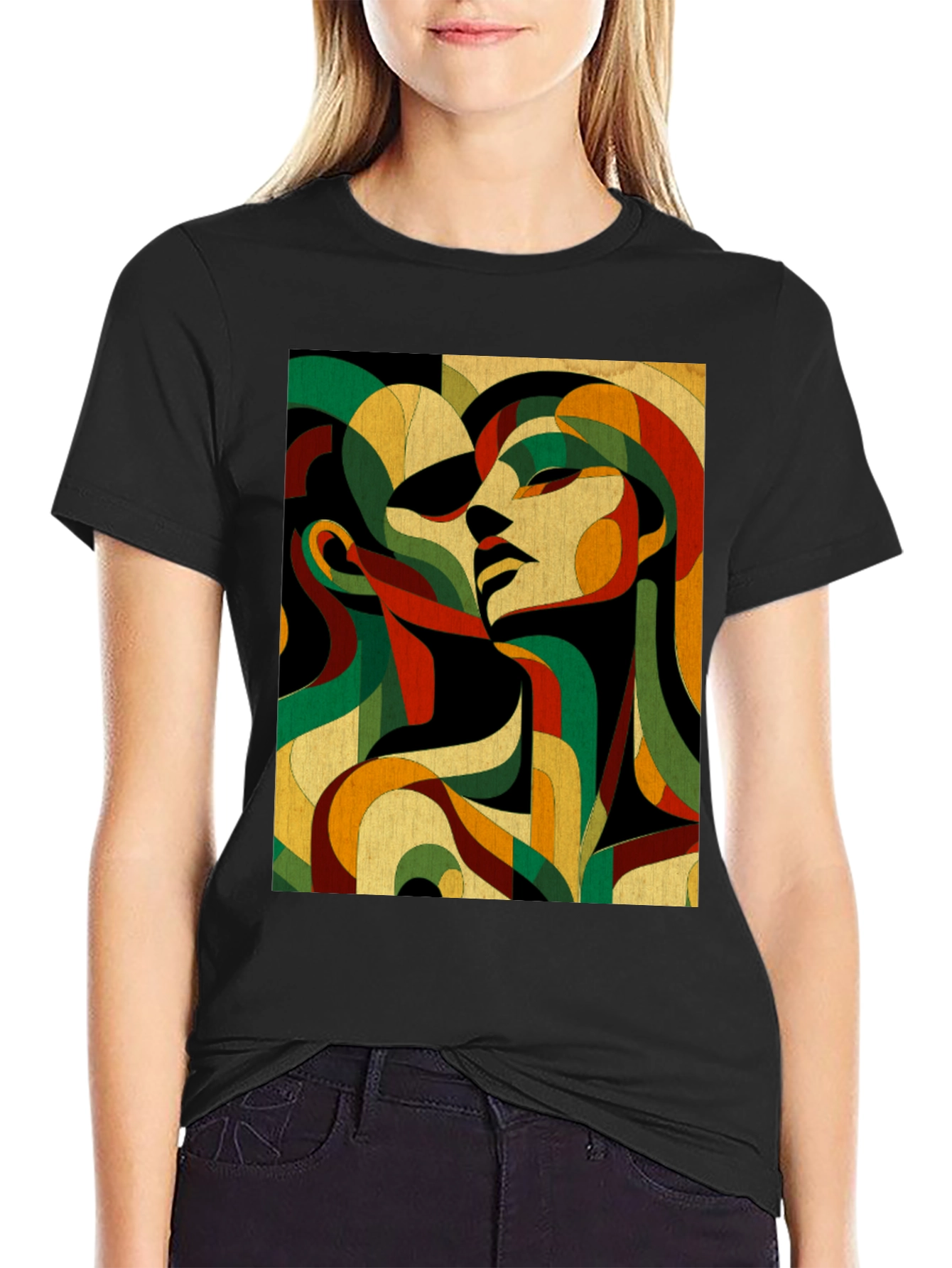 Abstract Art T-Shirt - Stylish Graphic Tee