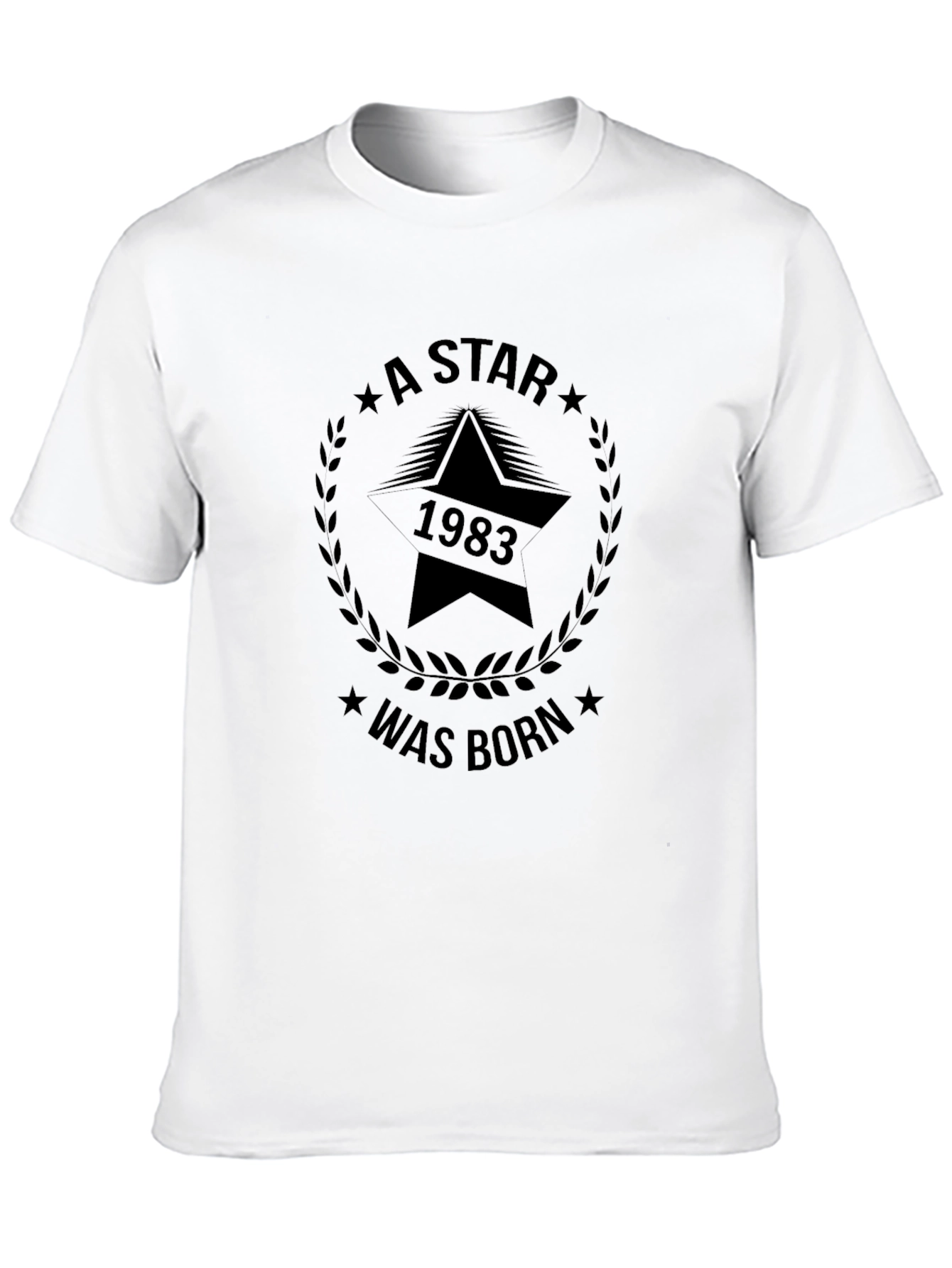A Star Was Born 1983 Black T-Shirt