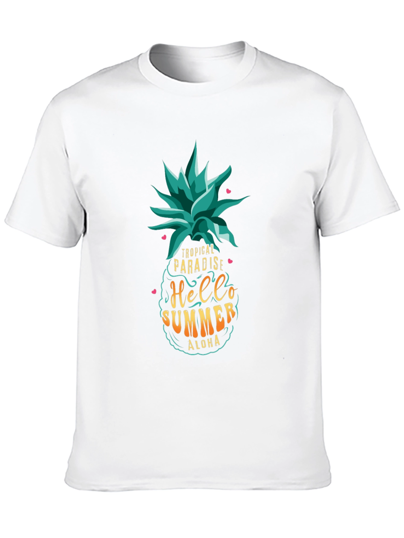 Tropical Paradise Summer T-Shirt - Aloha Vibes