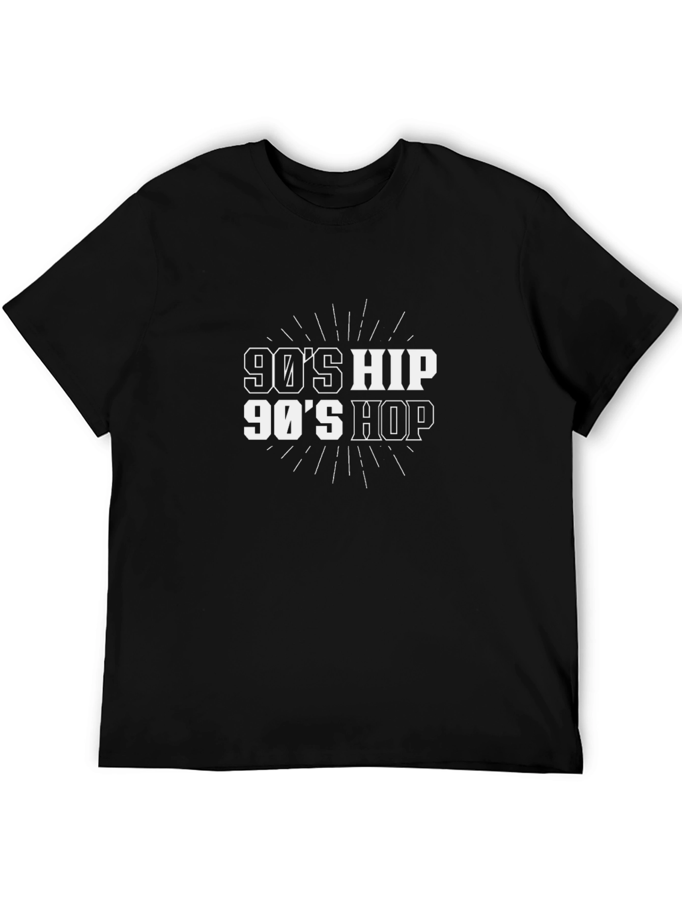 90s Hip Hop Graphic T-Shirt - Retro Style