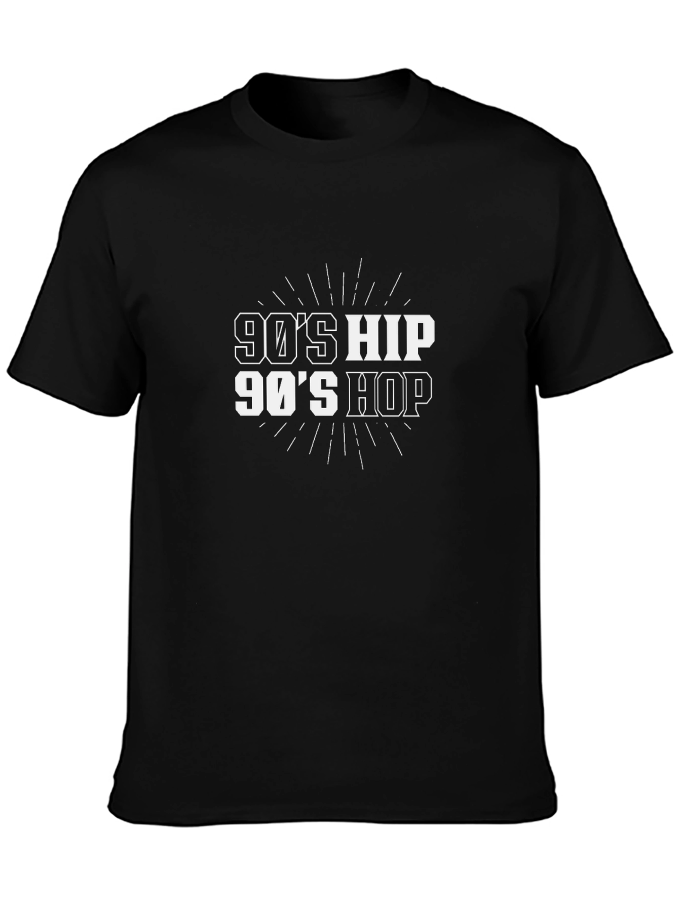 90s Hip Hop Graphic T-Shirt - Retro Style
