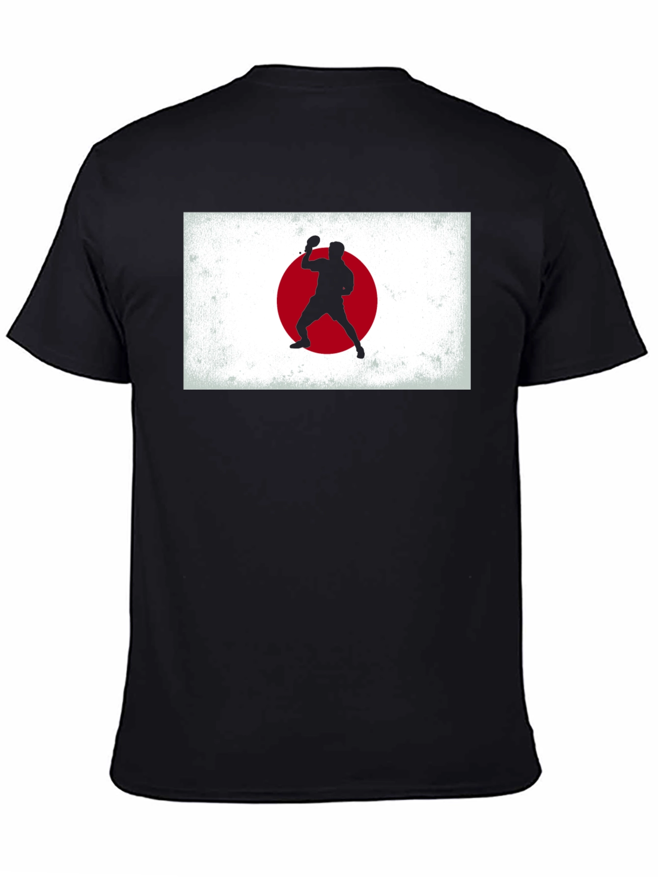 Ping Pong Japan Flag Graphic T-Shirt