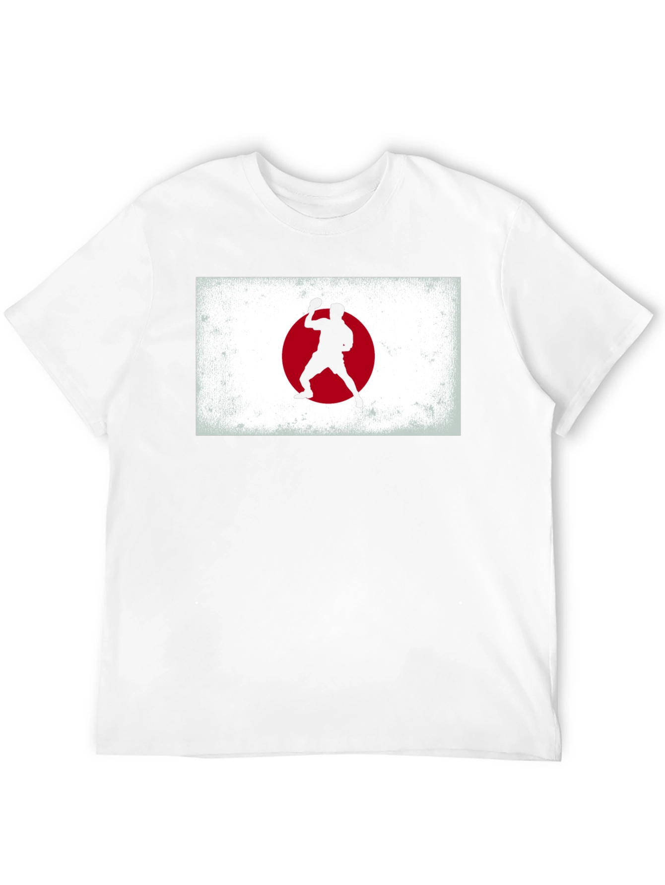 Ping Pong Japan Flag Graphic T-Shirt