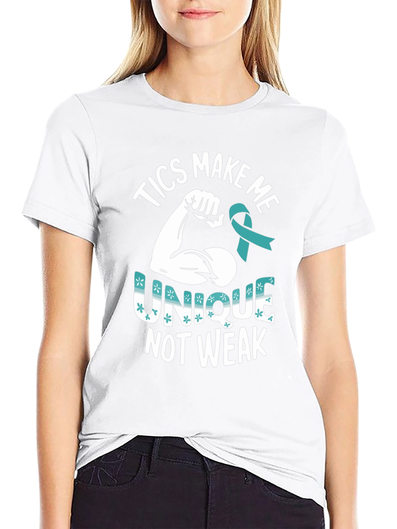 Tics Make Me Unique T-Shirt: Tourettes Awareness Tee