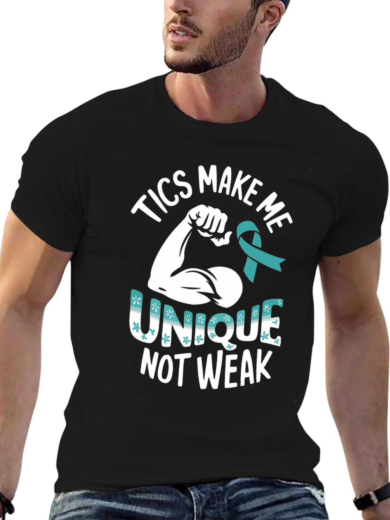Tics Make Me Unique T-Shirt: Tourettes Awareness Tee