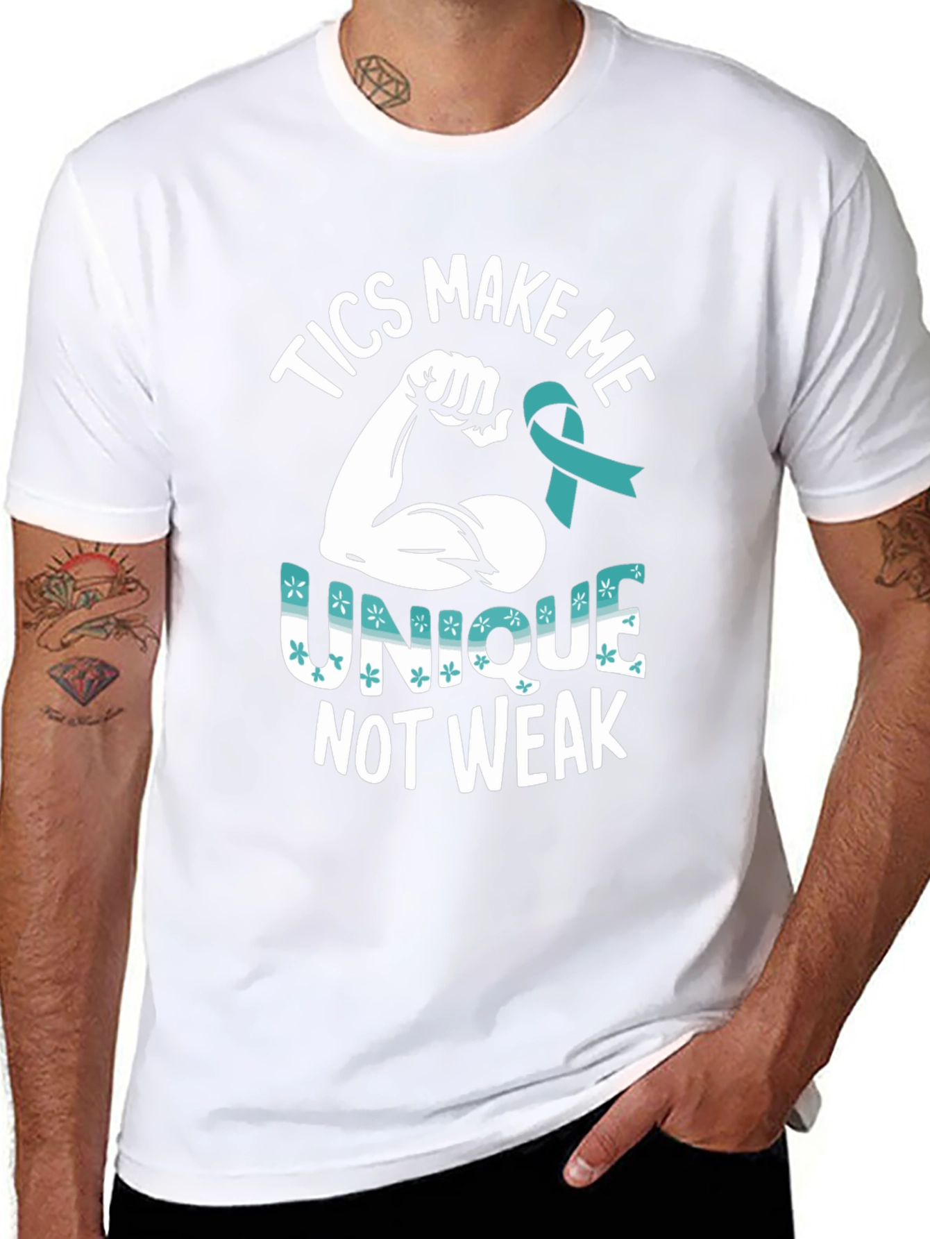 Tics Make Me Unique T-Shirt: Tourettes Awareness Tee