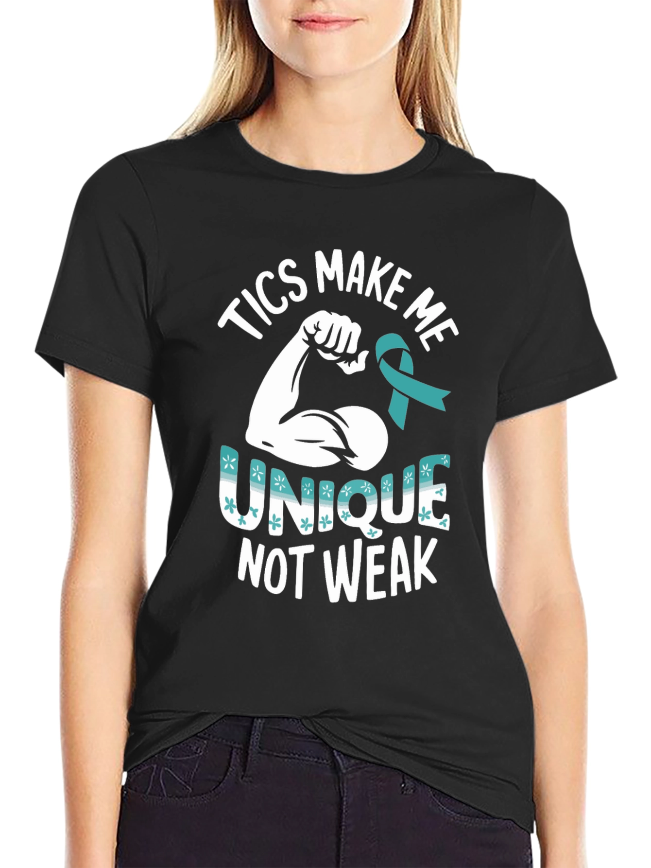 Tics Make Me Unique T-Shirt: Tourettes Awareness Tee