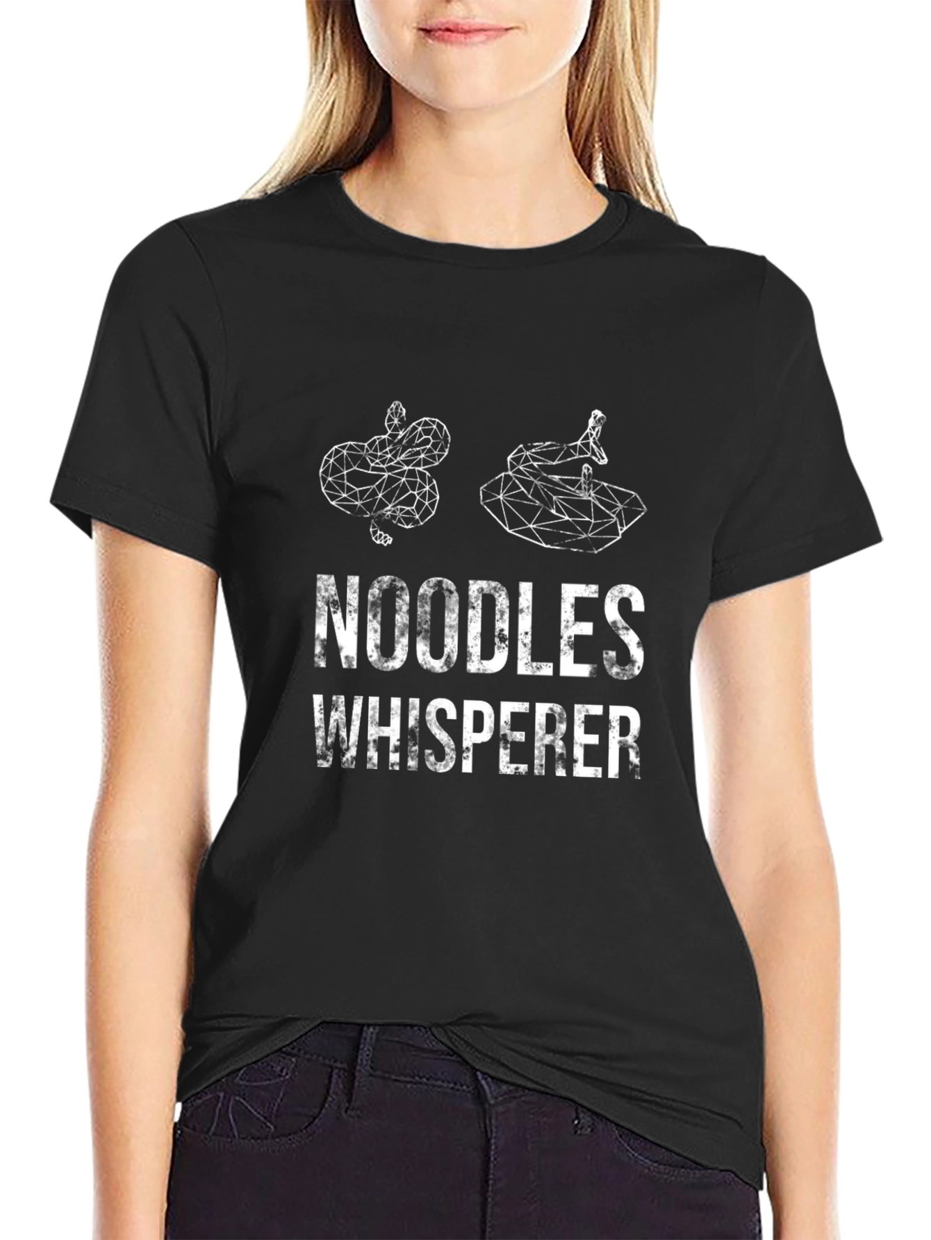 Noodles Whisperer Snake Graphic T-Shirt