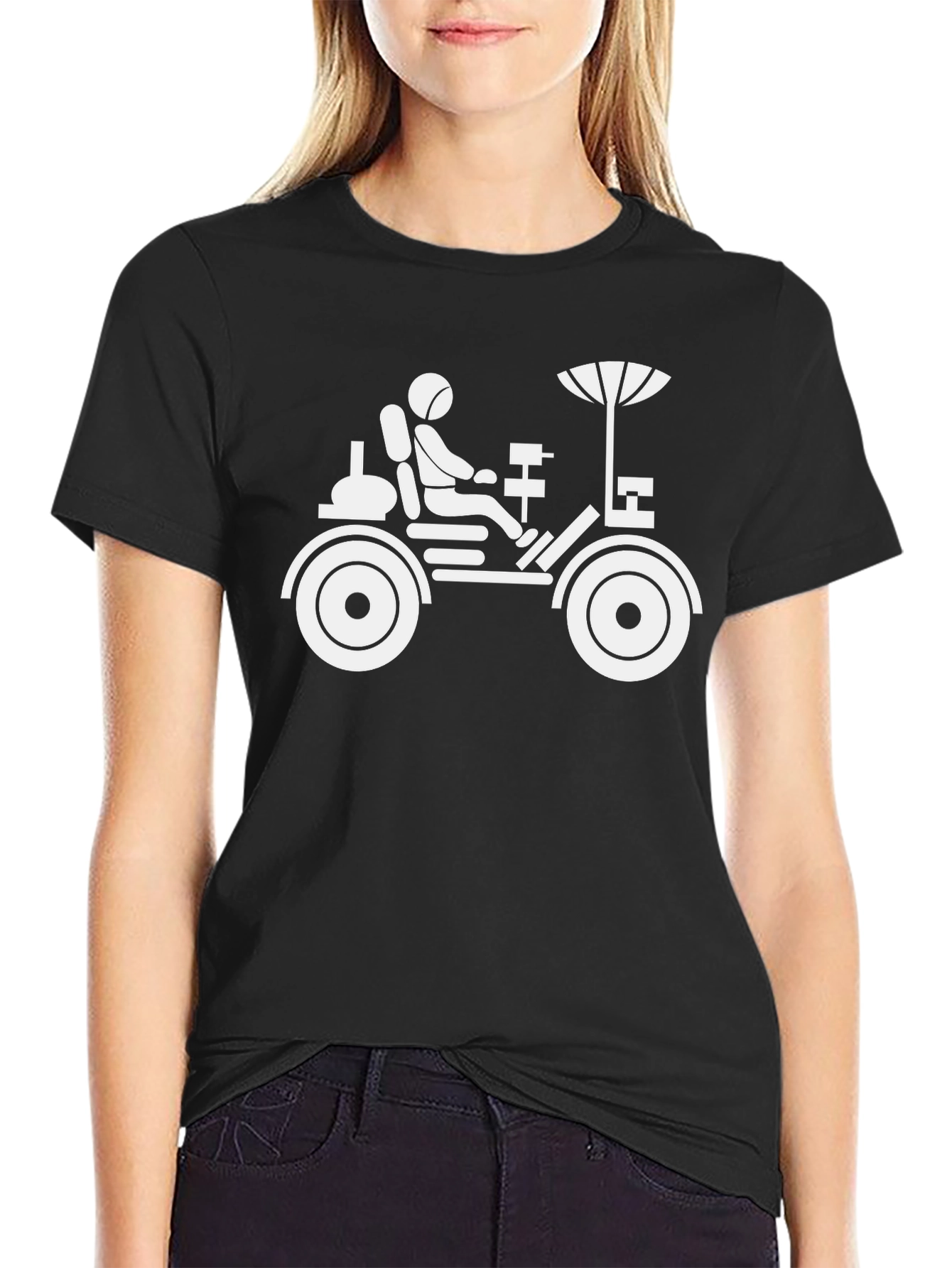 Lunar Rover T-Shirt - Space Exploration Apparel