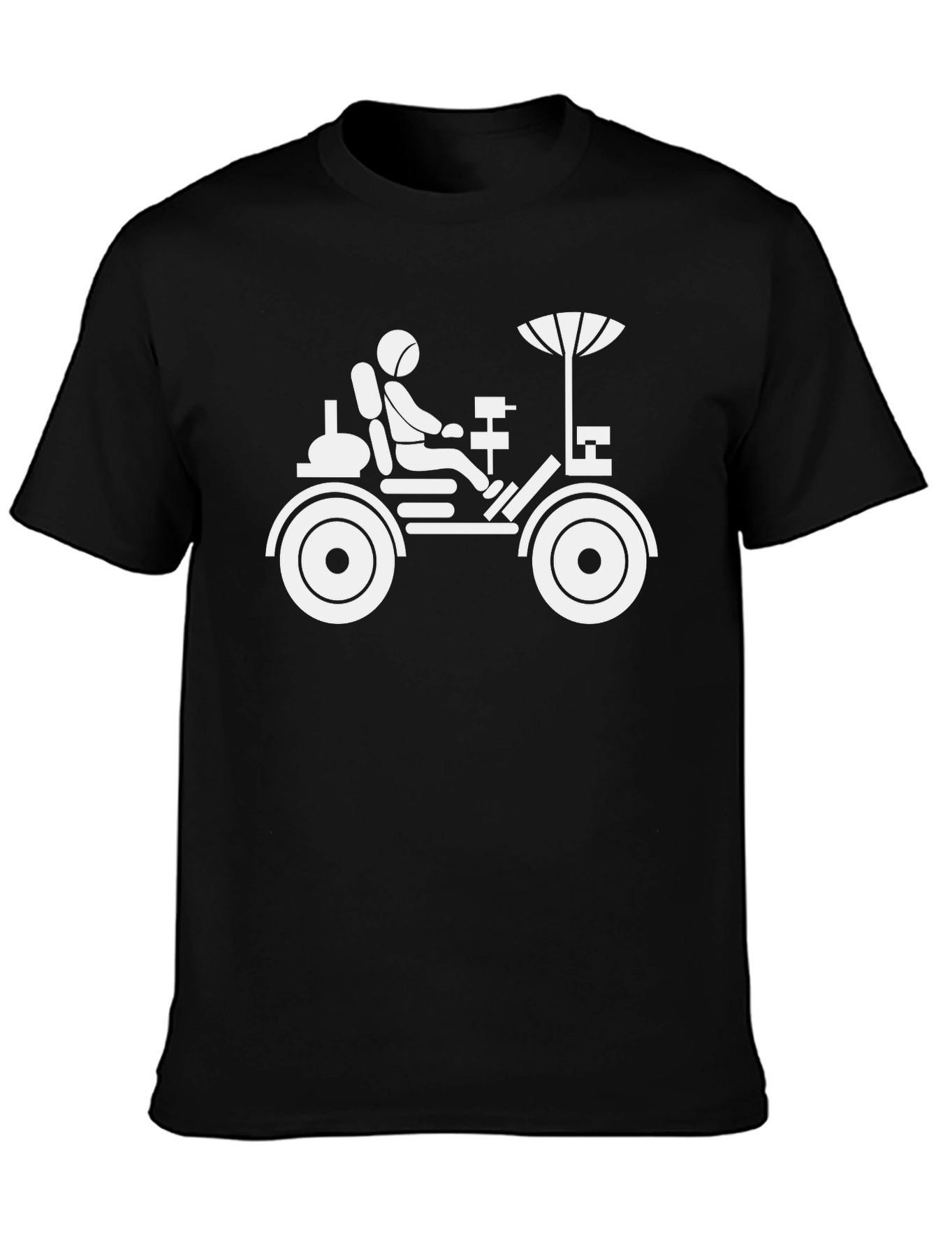 Lunar Rover T-Shirt - Space Exploration Apparel
