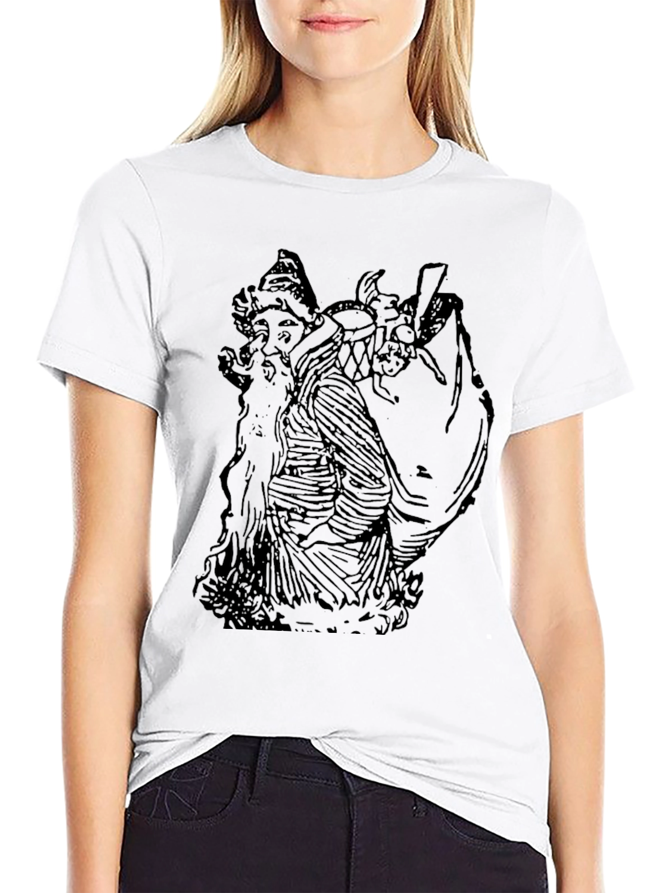 Krampus T-Shirt - Dark Holiday Design