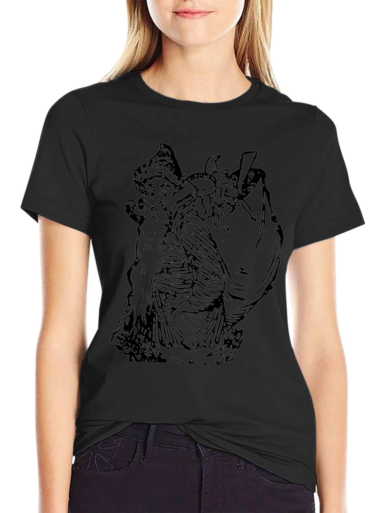 Krampus T-Shirt - Dark Holiday Design