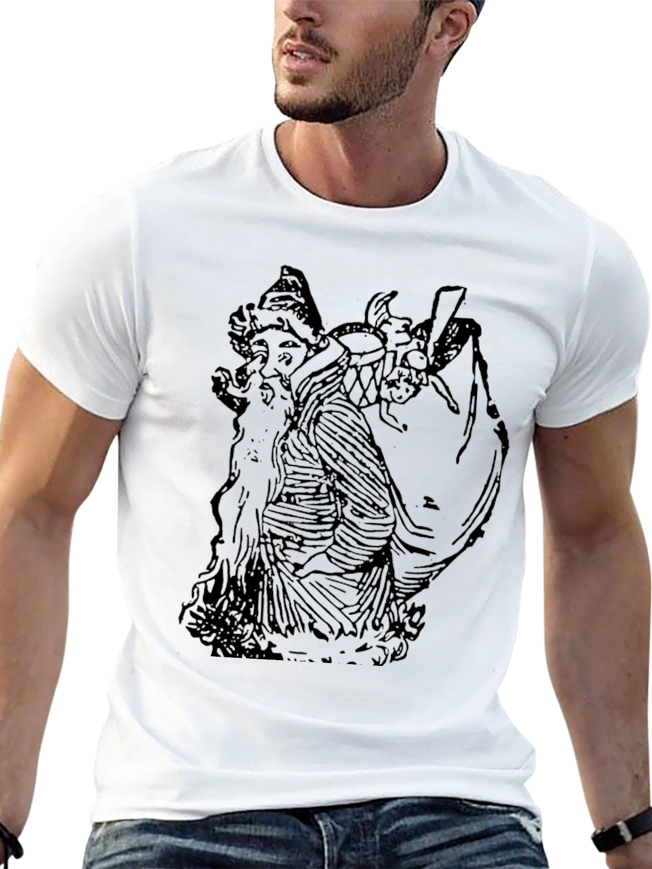 Krampus T-Shirt - Dark Holiday Design