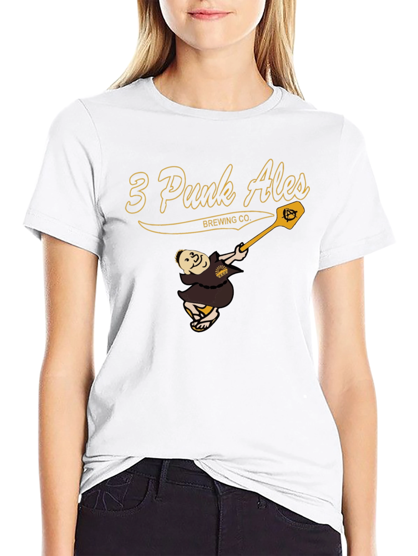 3 Punk Ales Brewing Co. Black T-Shirt