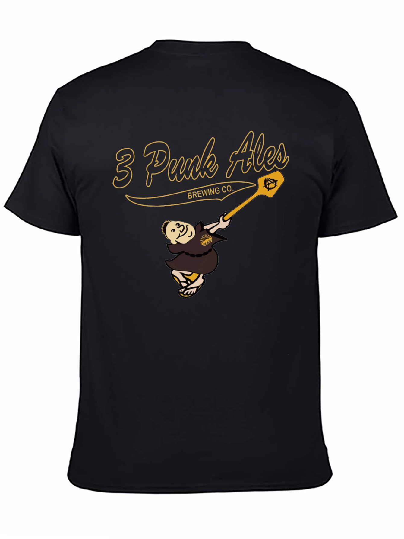 3 Punk Ales Brewing Co. Black T-Shirt