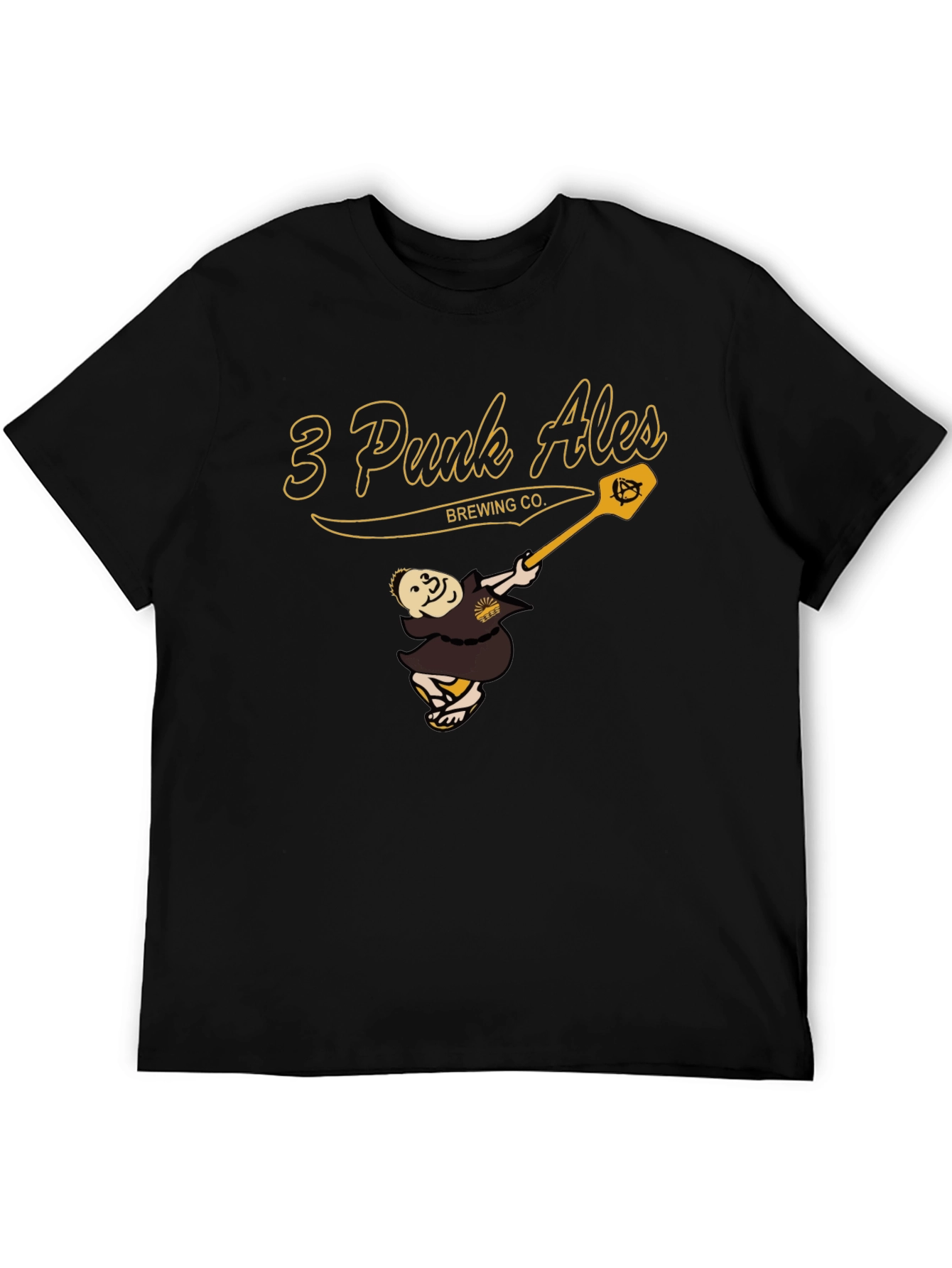 3 Punk Ales Brewing Co. Black T-Shirt
