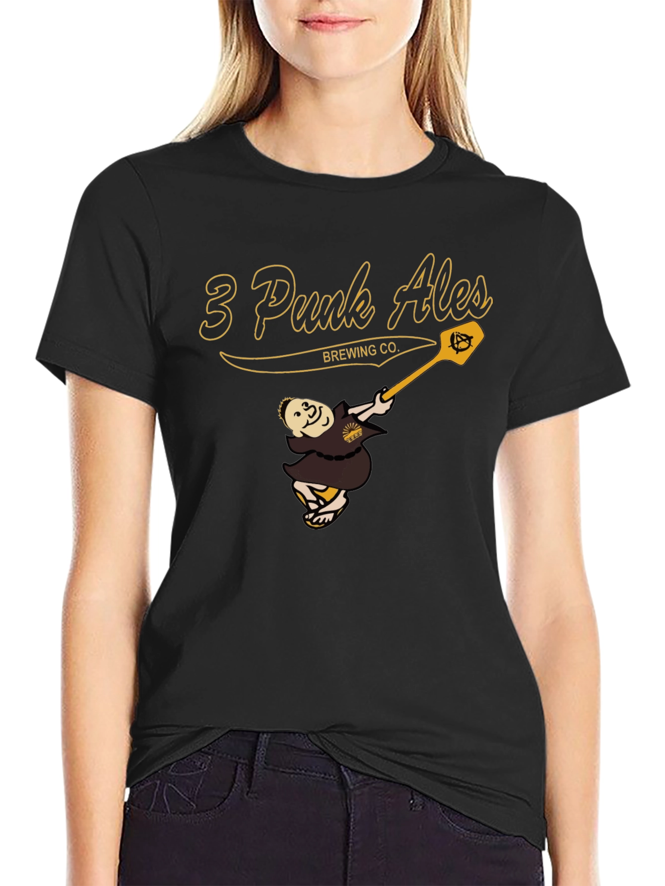 3 Punk Ales Brewing Co. Black T-Shirt
