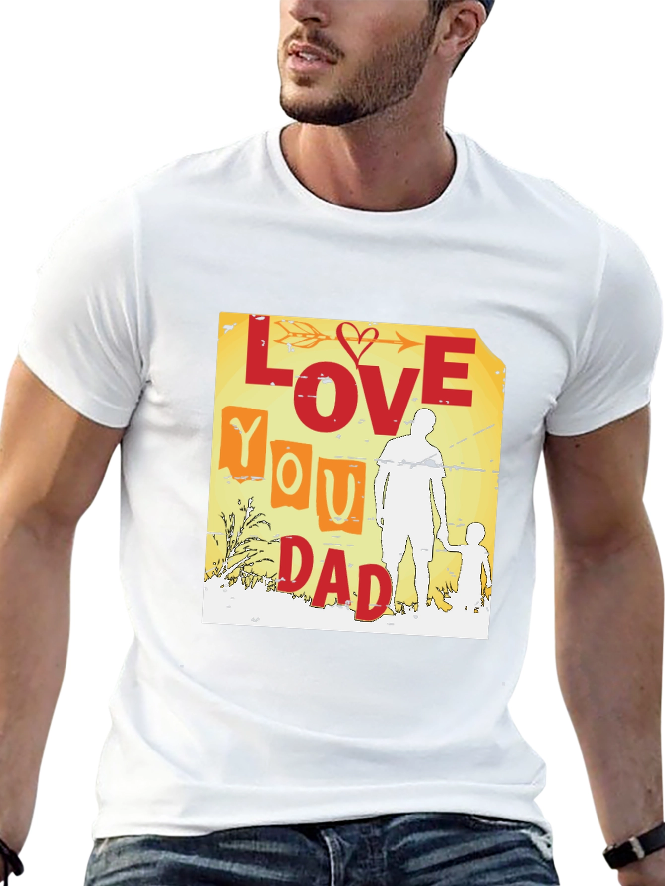 Love You Dad T-Shirt - Fathers Day Gift