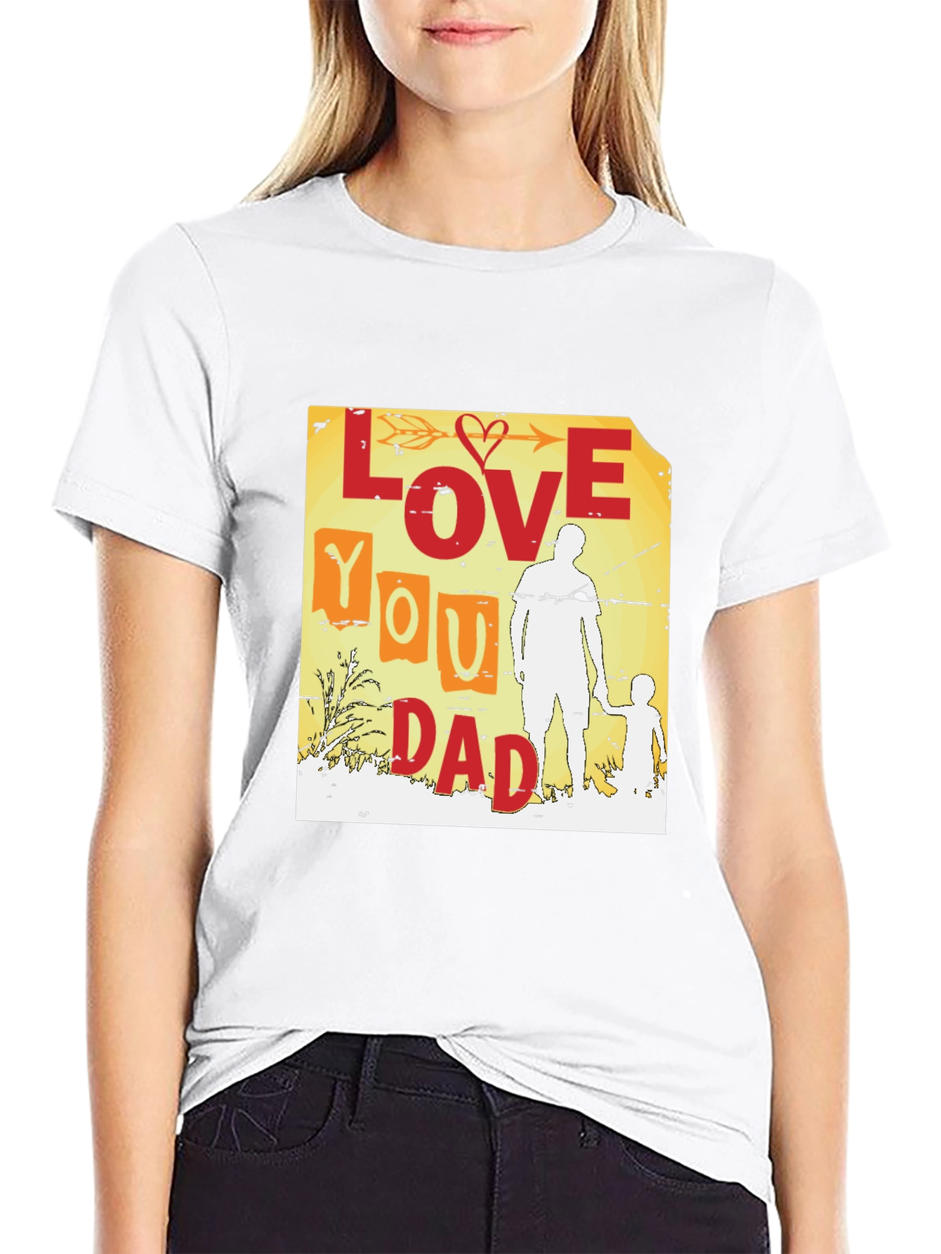 Love You Dad T-Shirt - Fathers Day Gift