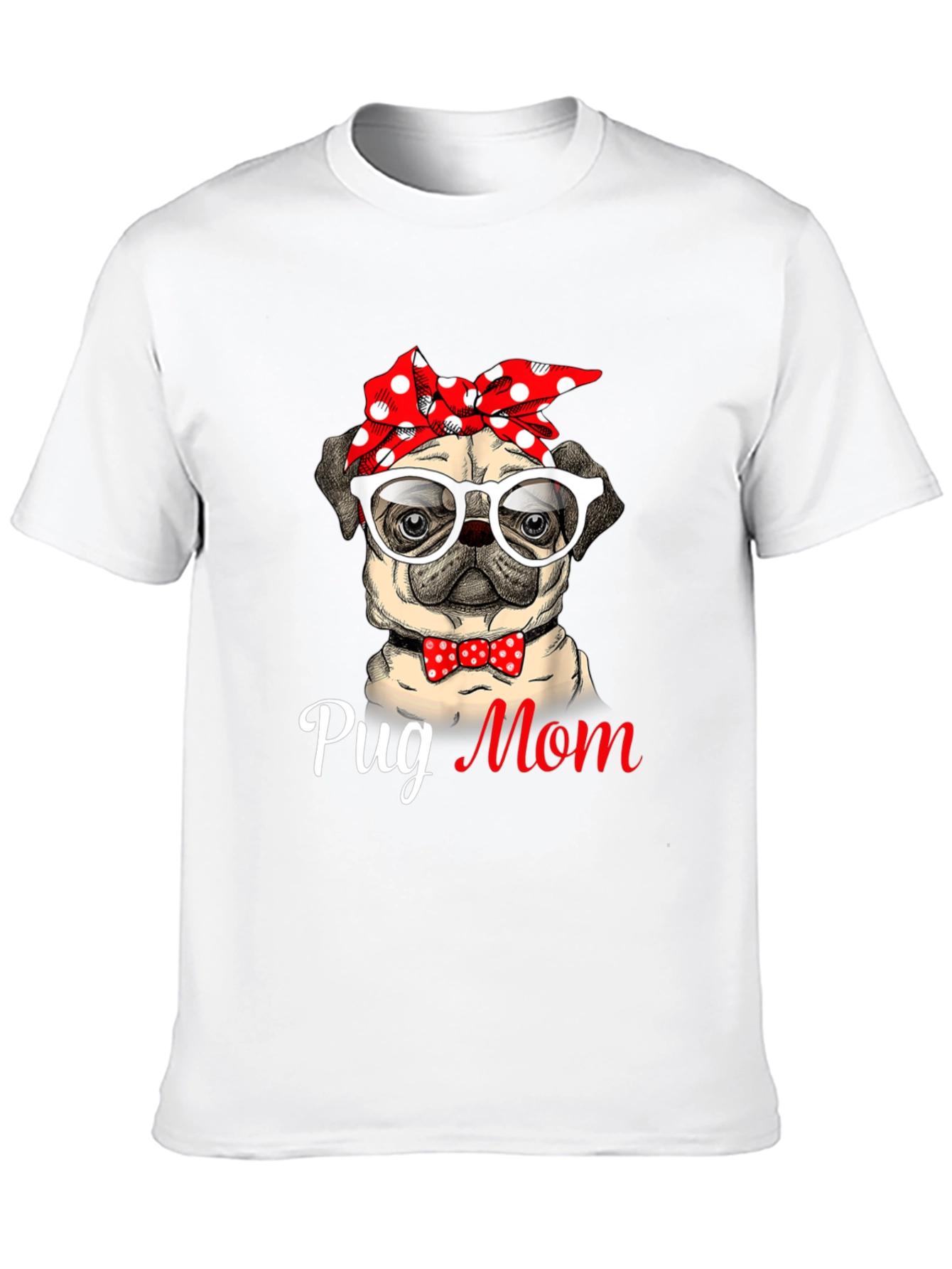 Pug Mom T-Shirt - Dog Lover Fashion