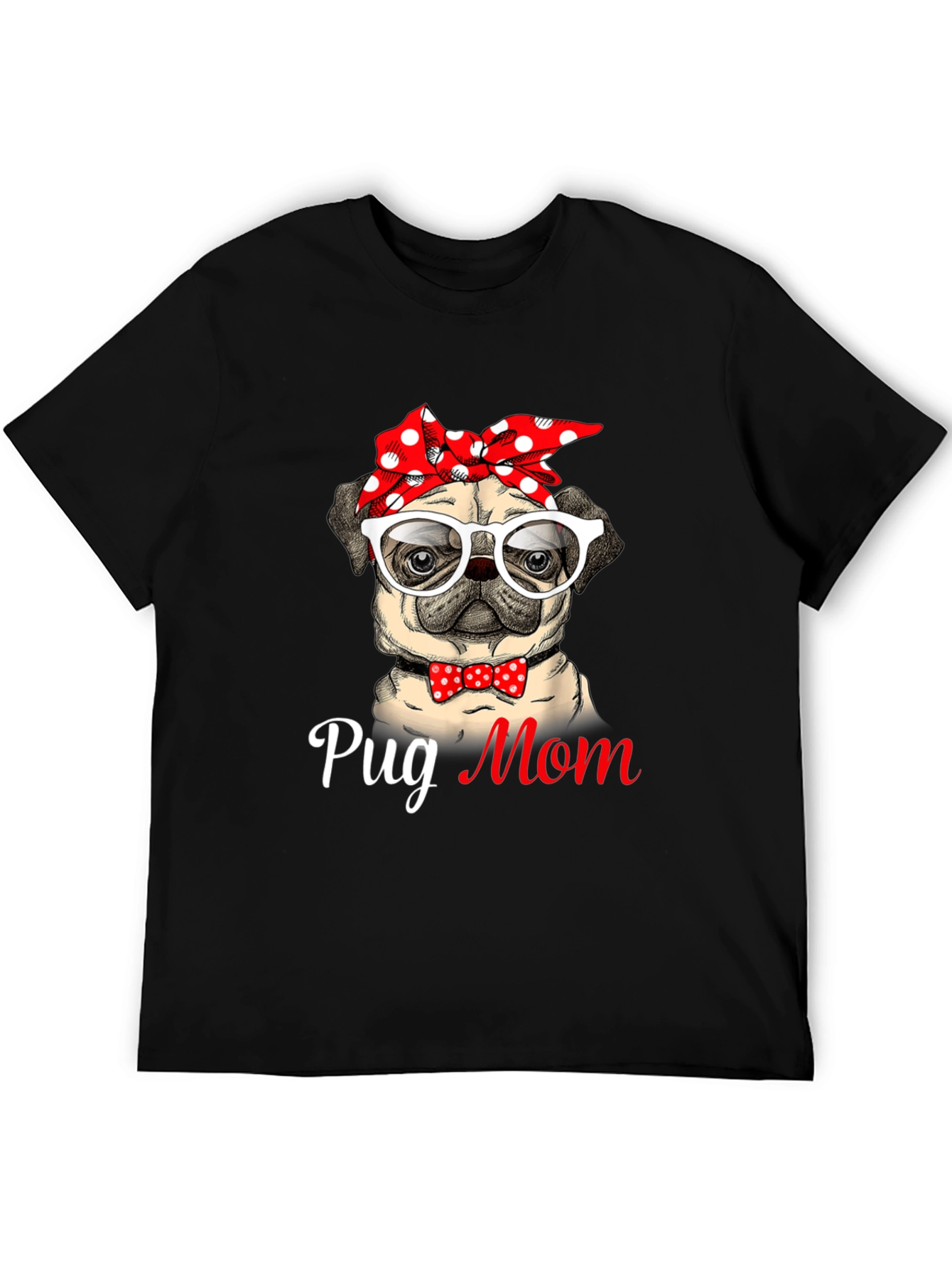 Pug Mom T-Shirt - Dog Lover Fashion