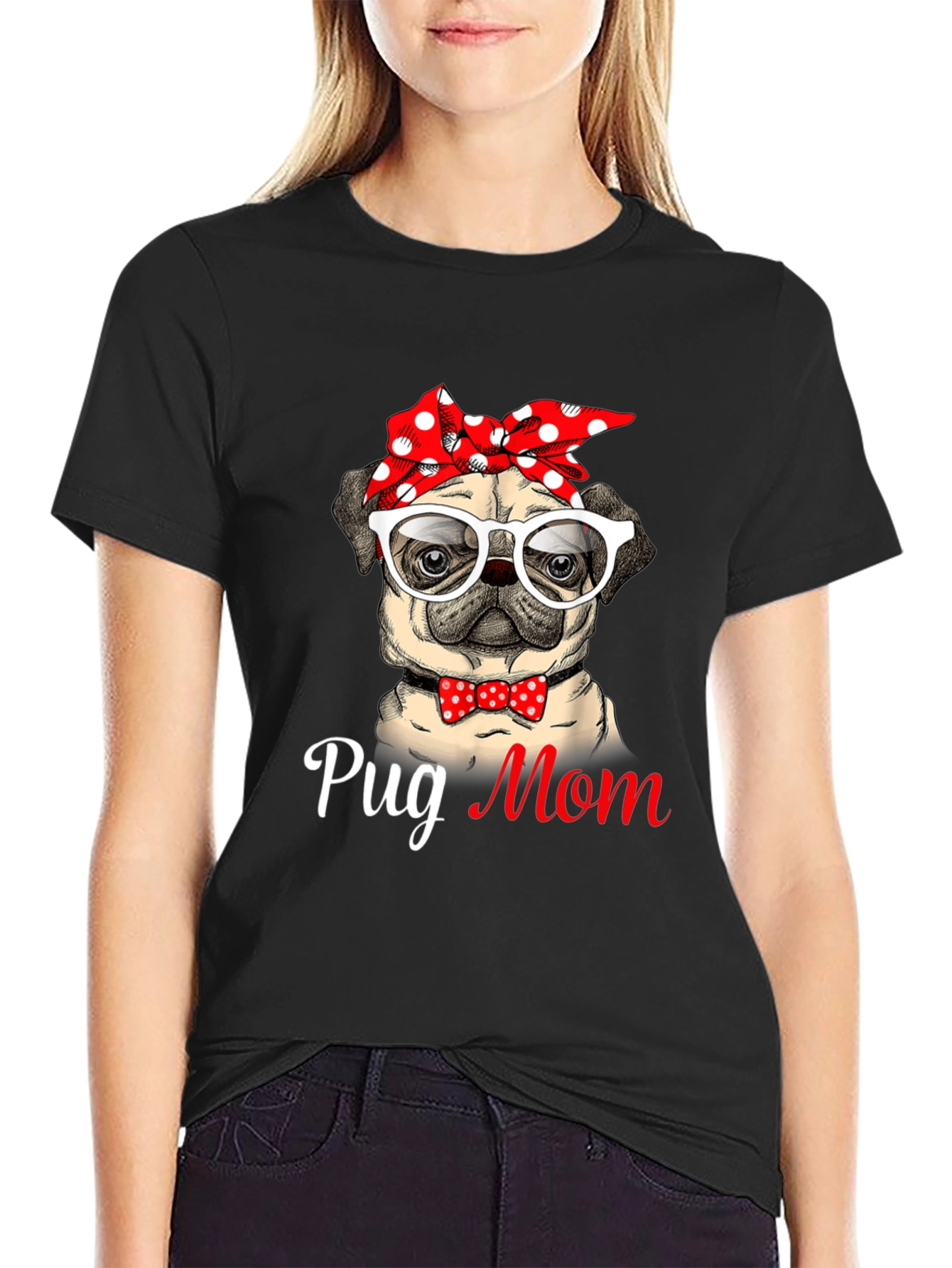 Pug Mom T-Shirt - Dog Lover Fashion