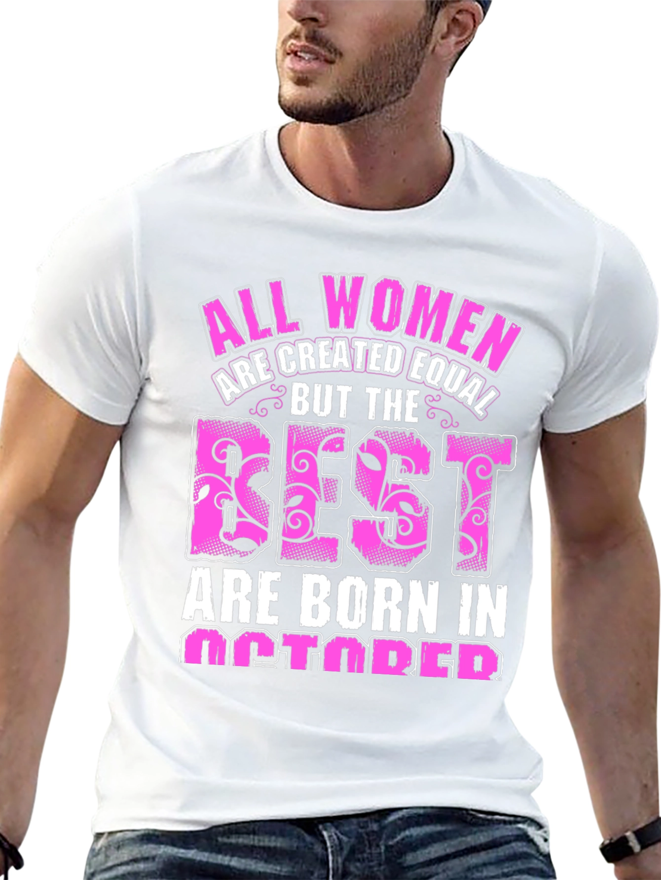 October Birthday Womens Graphic Tee