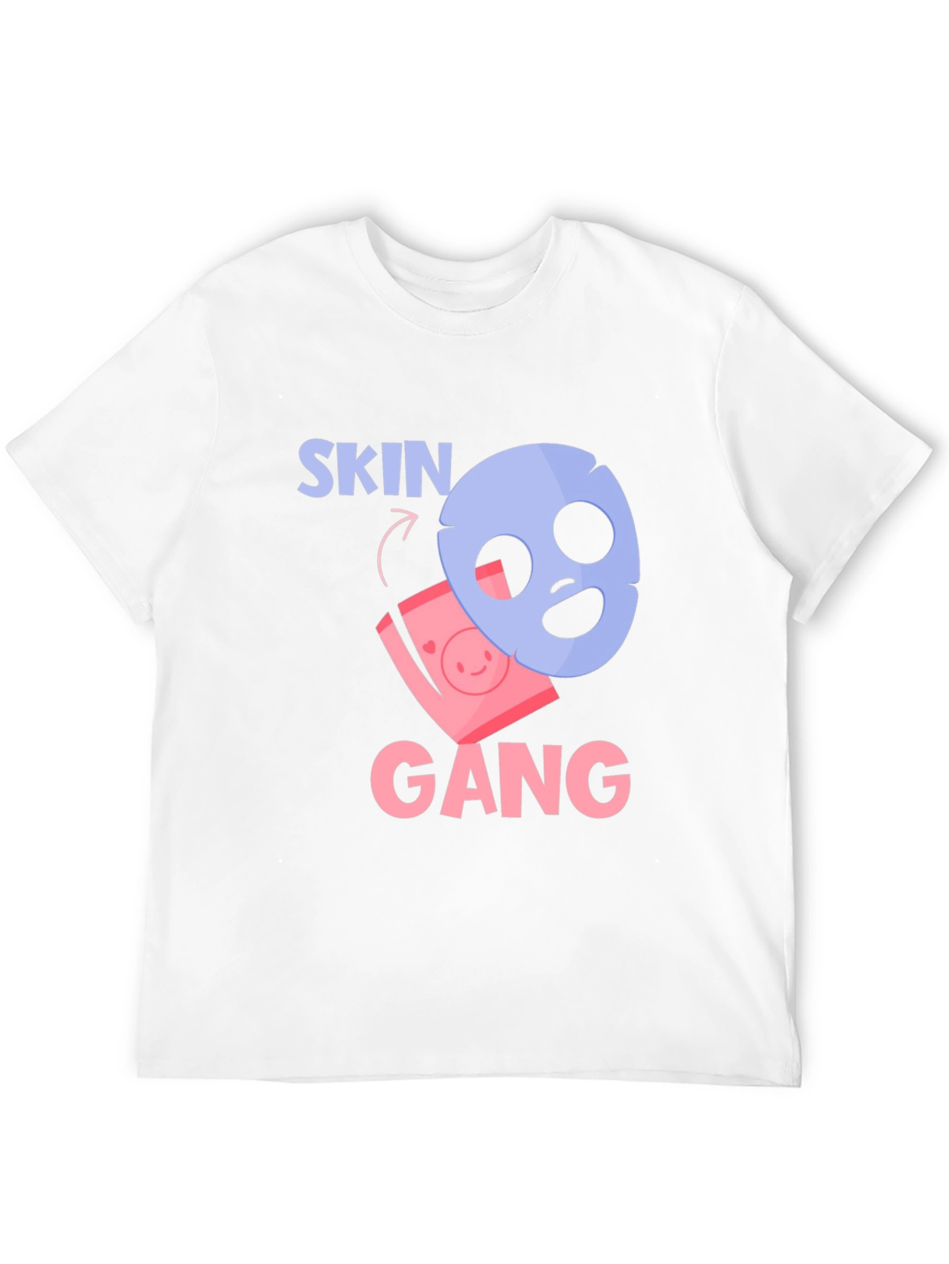 Skin Gang T-Shirt - Funny Beauty Mask Tee