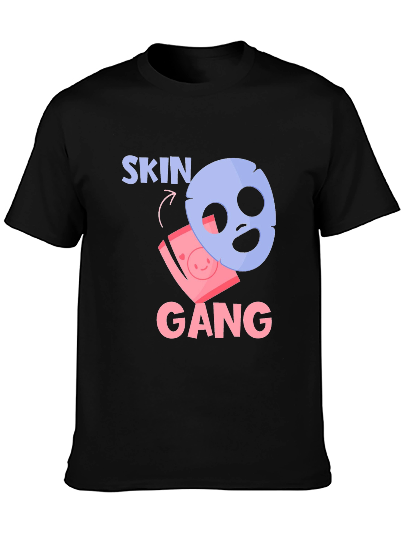 Skin Gang T-Shirt - Funny Beauty Mask Tee