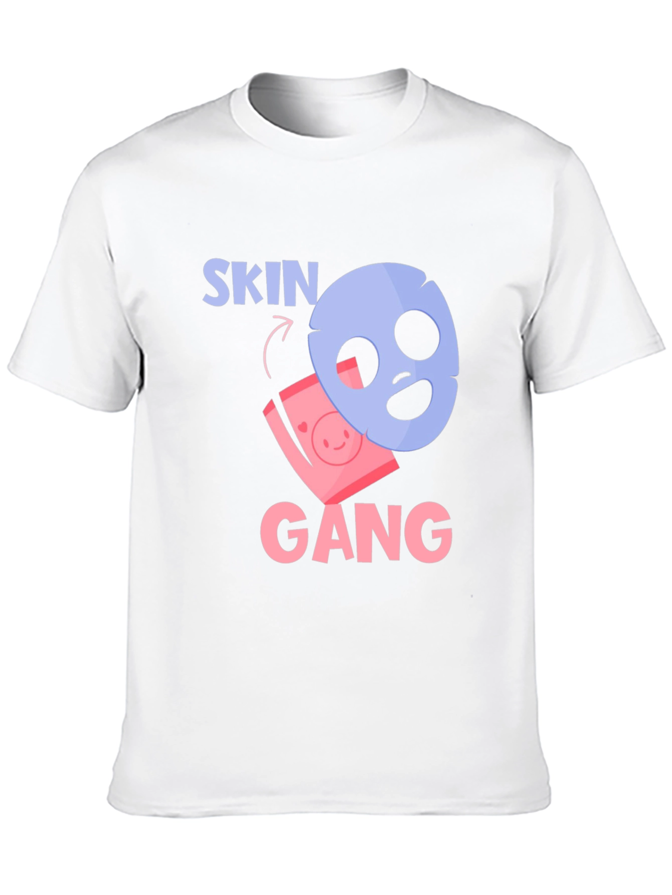 Skin Gang T-Shirt - Funny Beauty Mask Tee