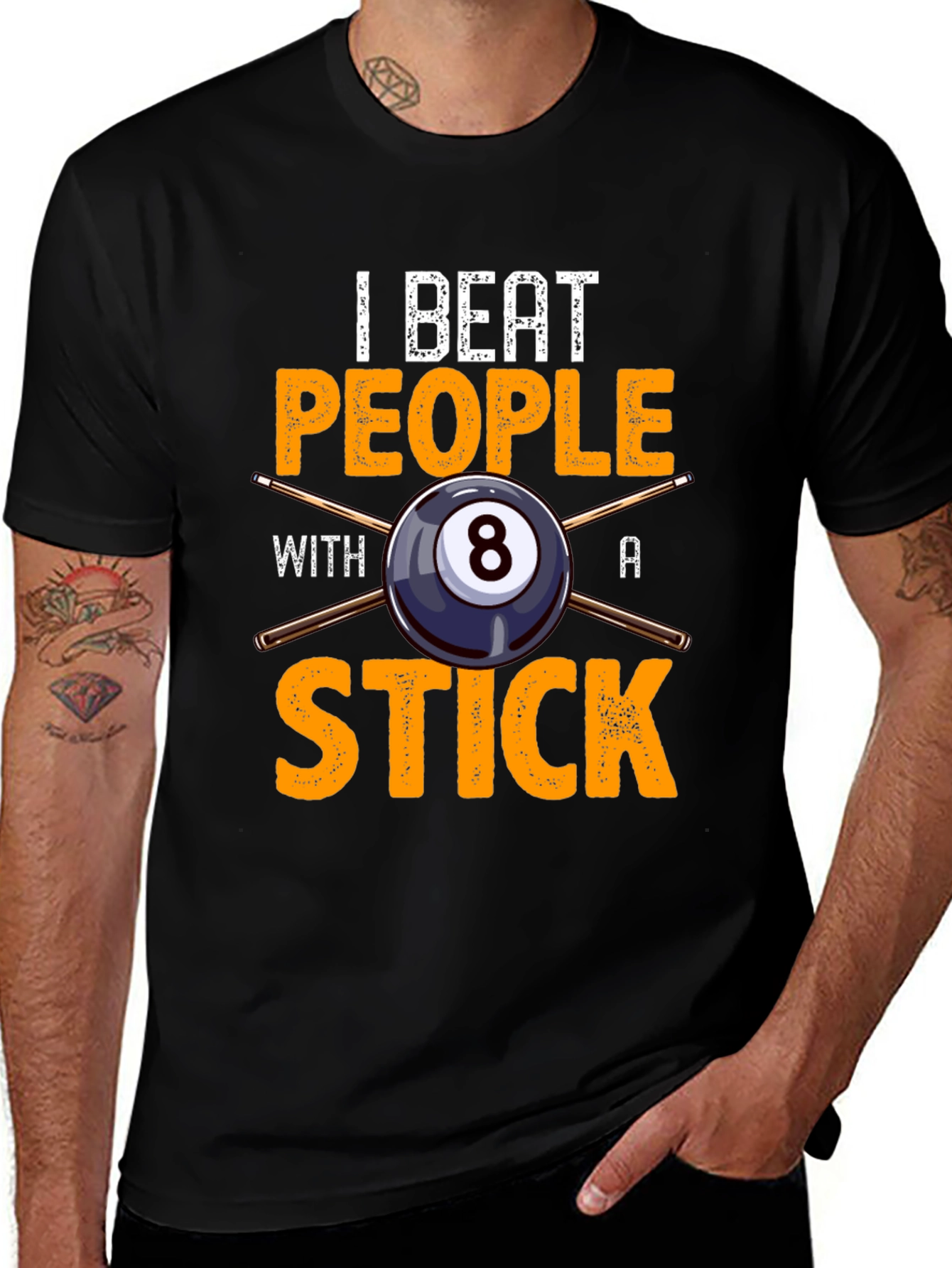 I Beat People With a Stick T-Shirt