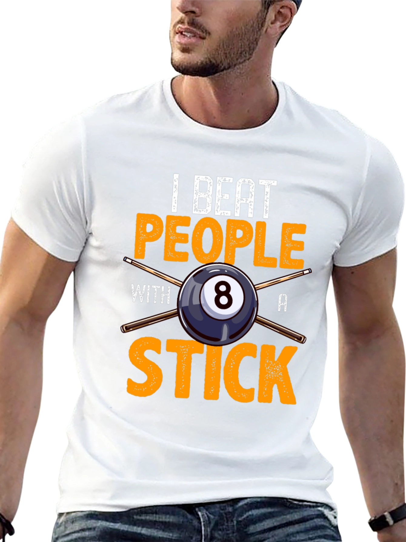 I Beat People With a Stick T-Shirt