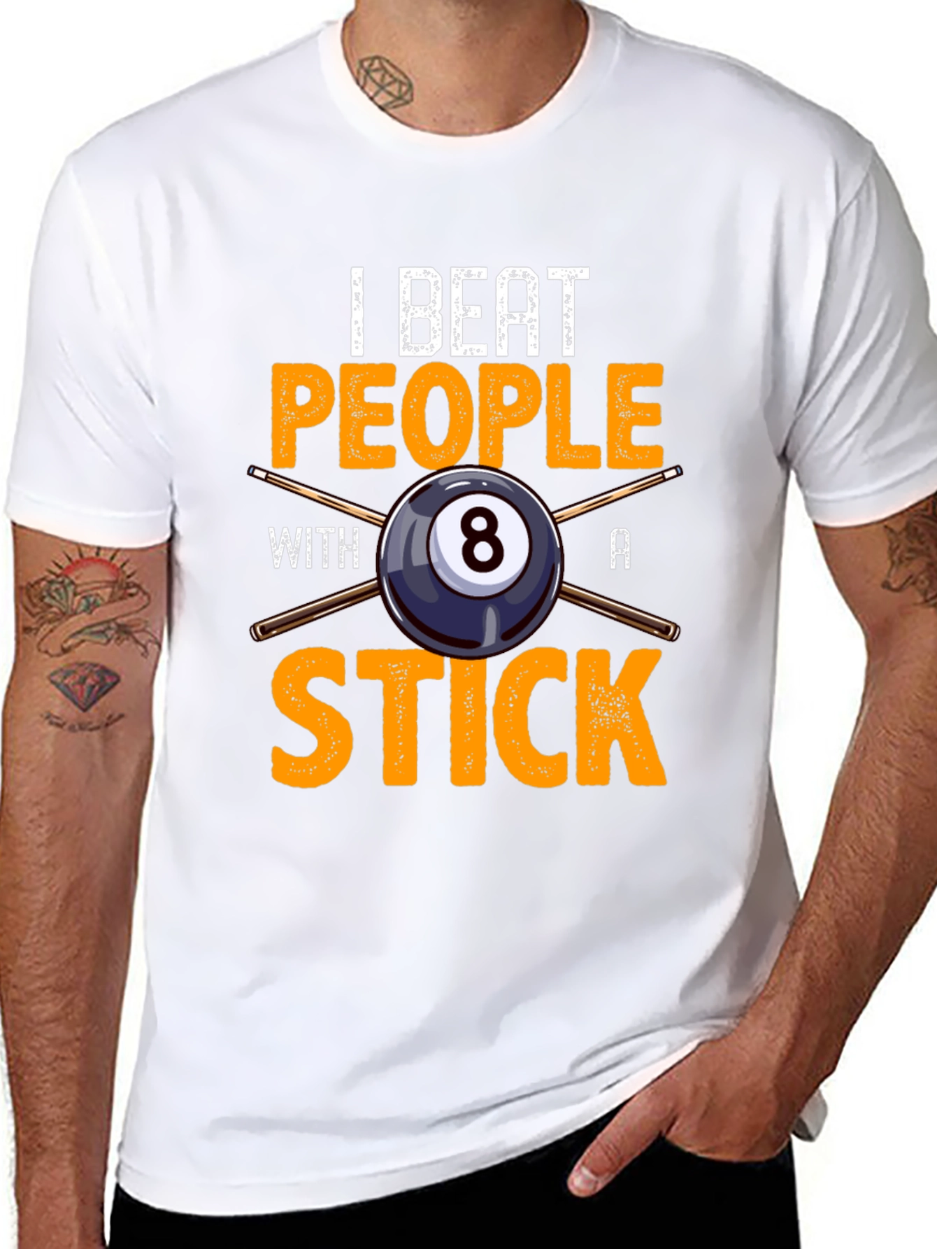 I Beat People With a Stick T-Shirt