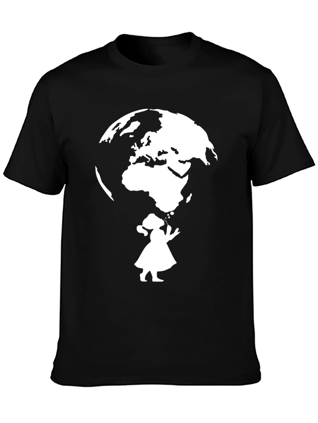 Globe Graphic Tee - World Peace T-Shirt