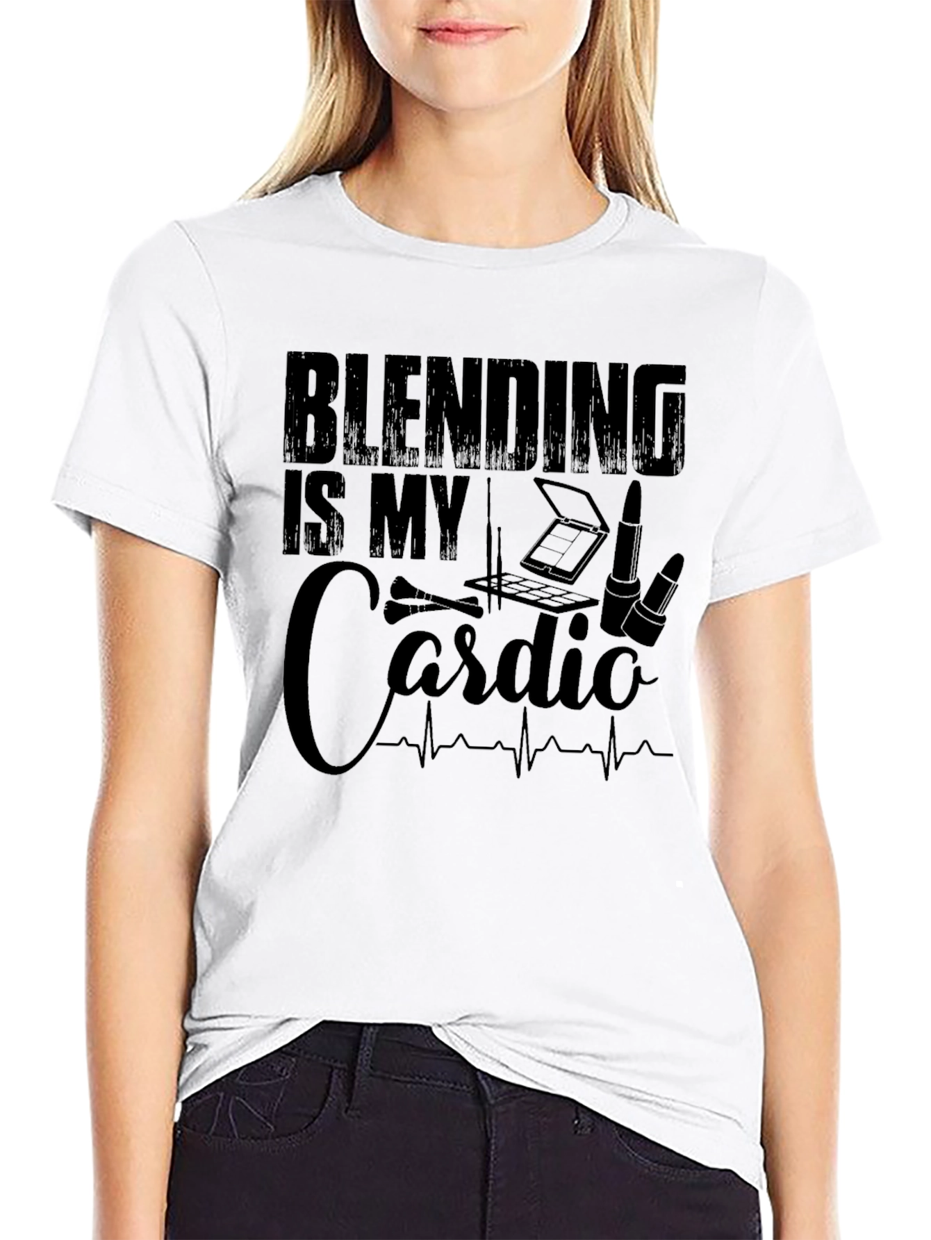 Blending Is My Cardio Graphic T-Shirt