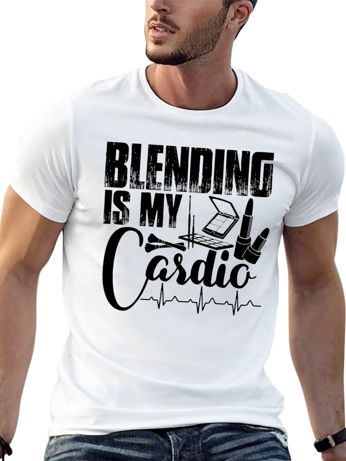 Blending Is My Cardio Graphic T-Shirt