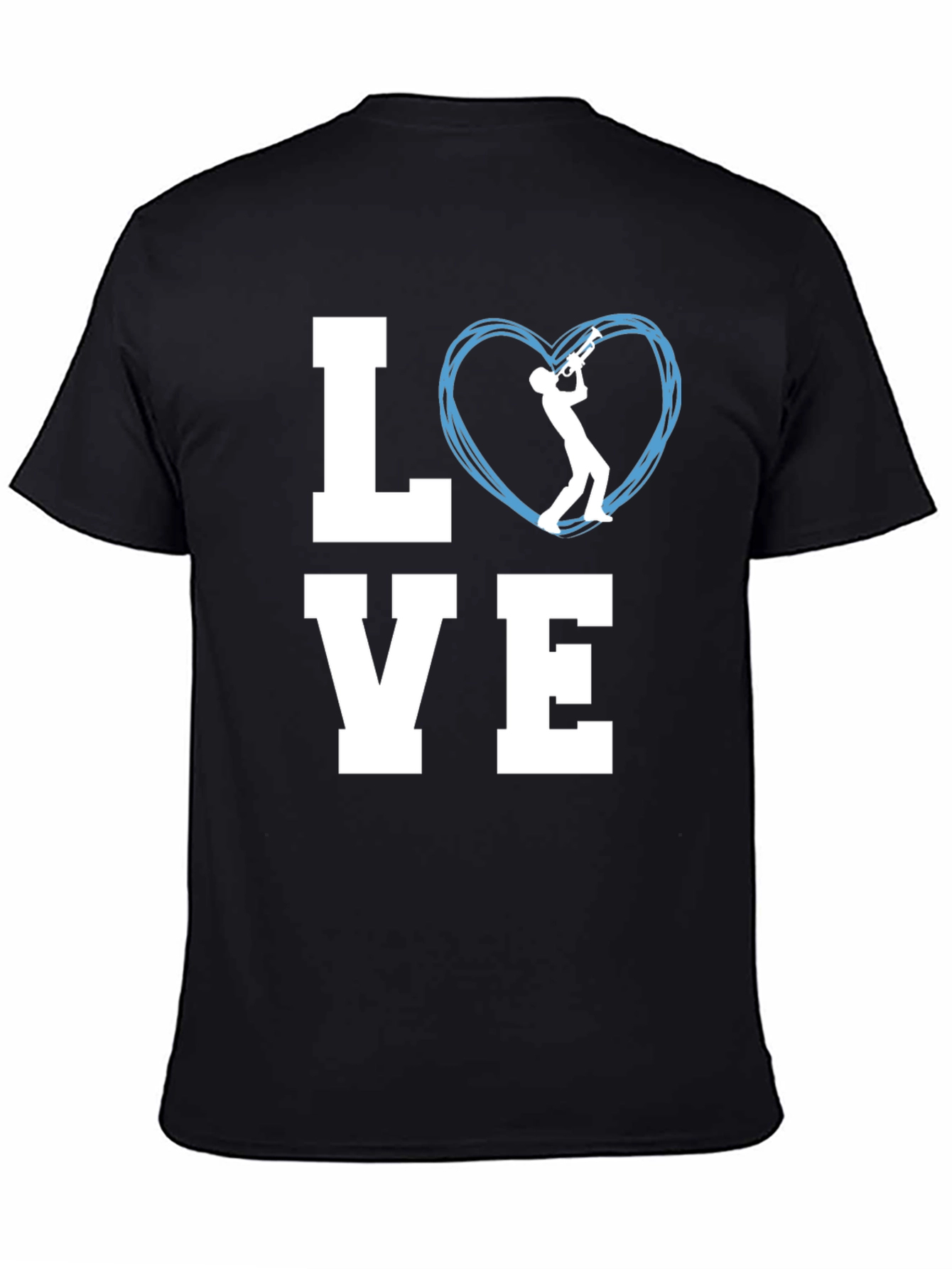 Love Trumpet Musician Graphic Tee
