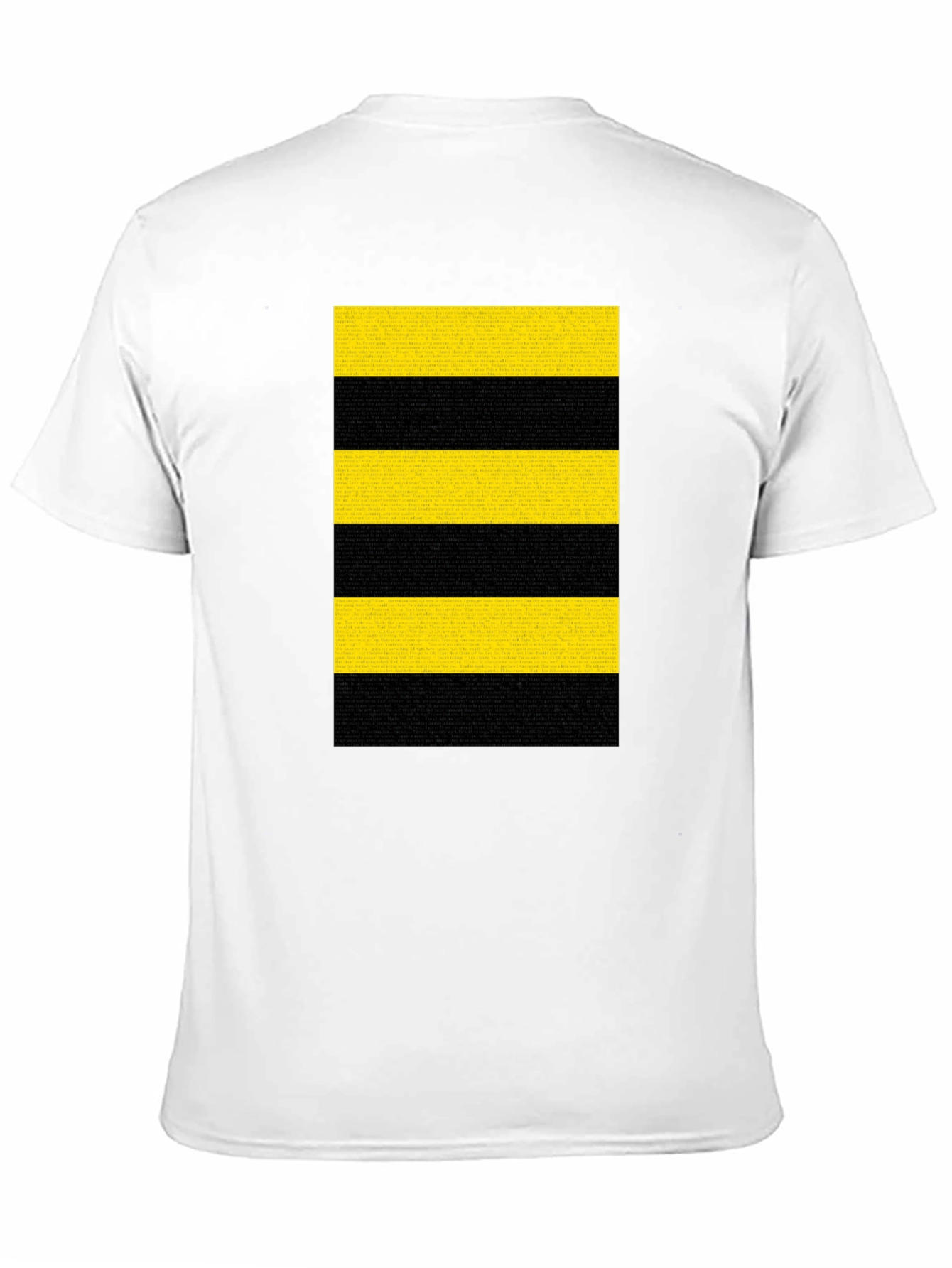 Striped T-Shirt - Bold Black and Yellow Design