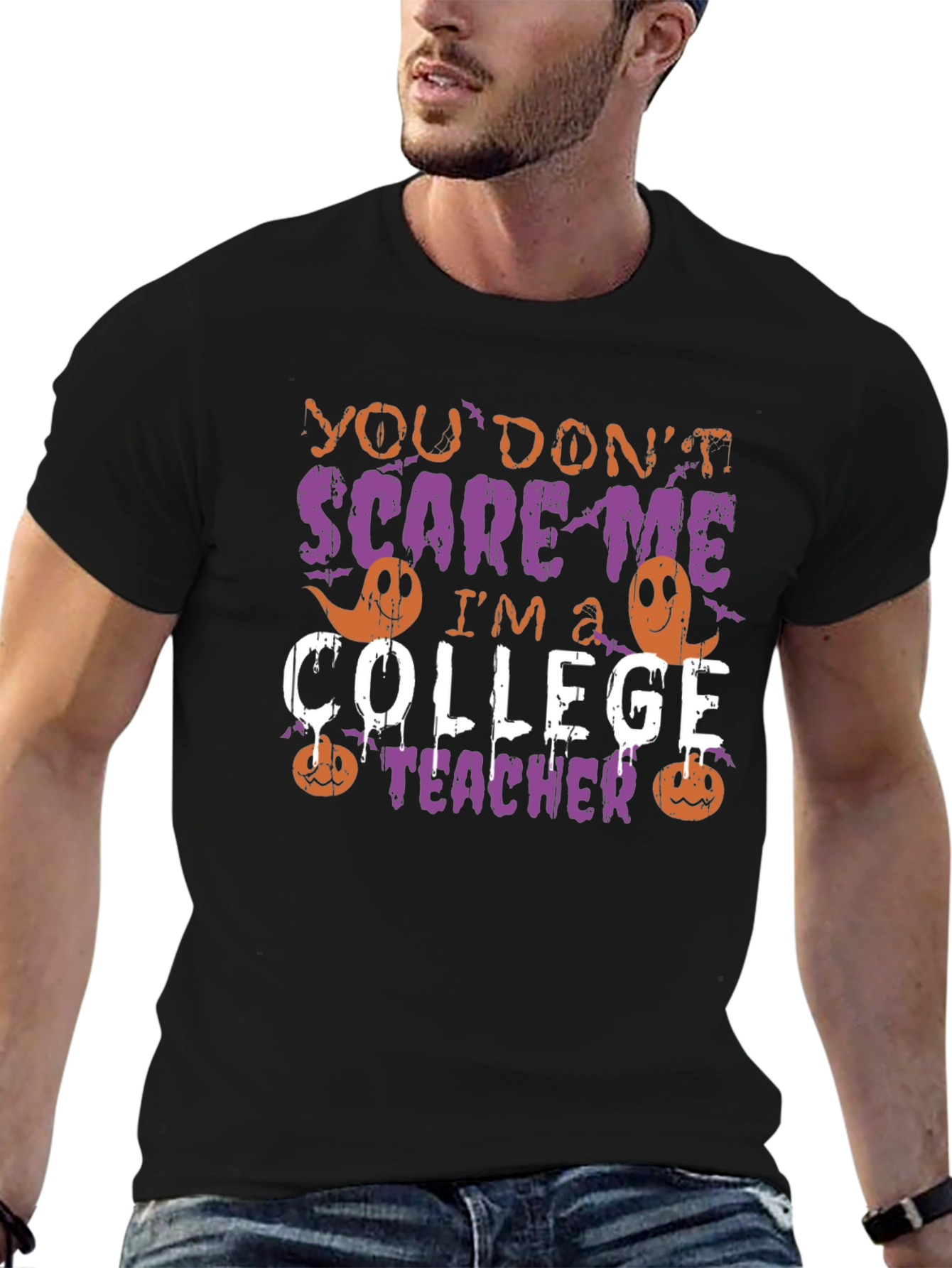 College Teacher Halloween T-Shirt