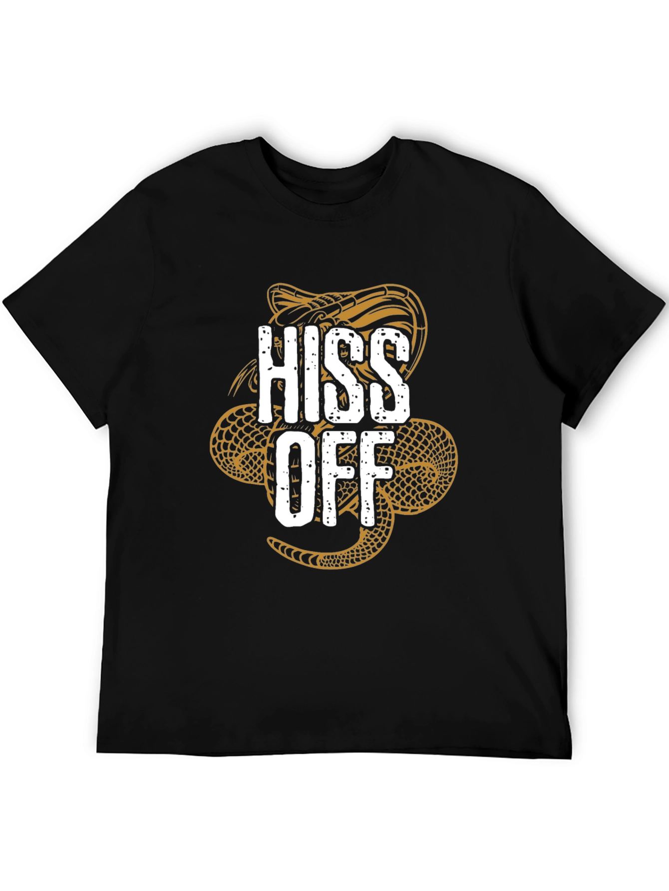 Hiss Off Snake Graphic T-Shirt