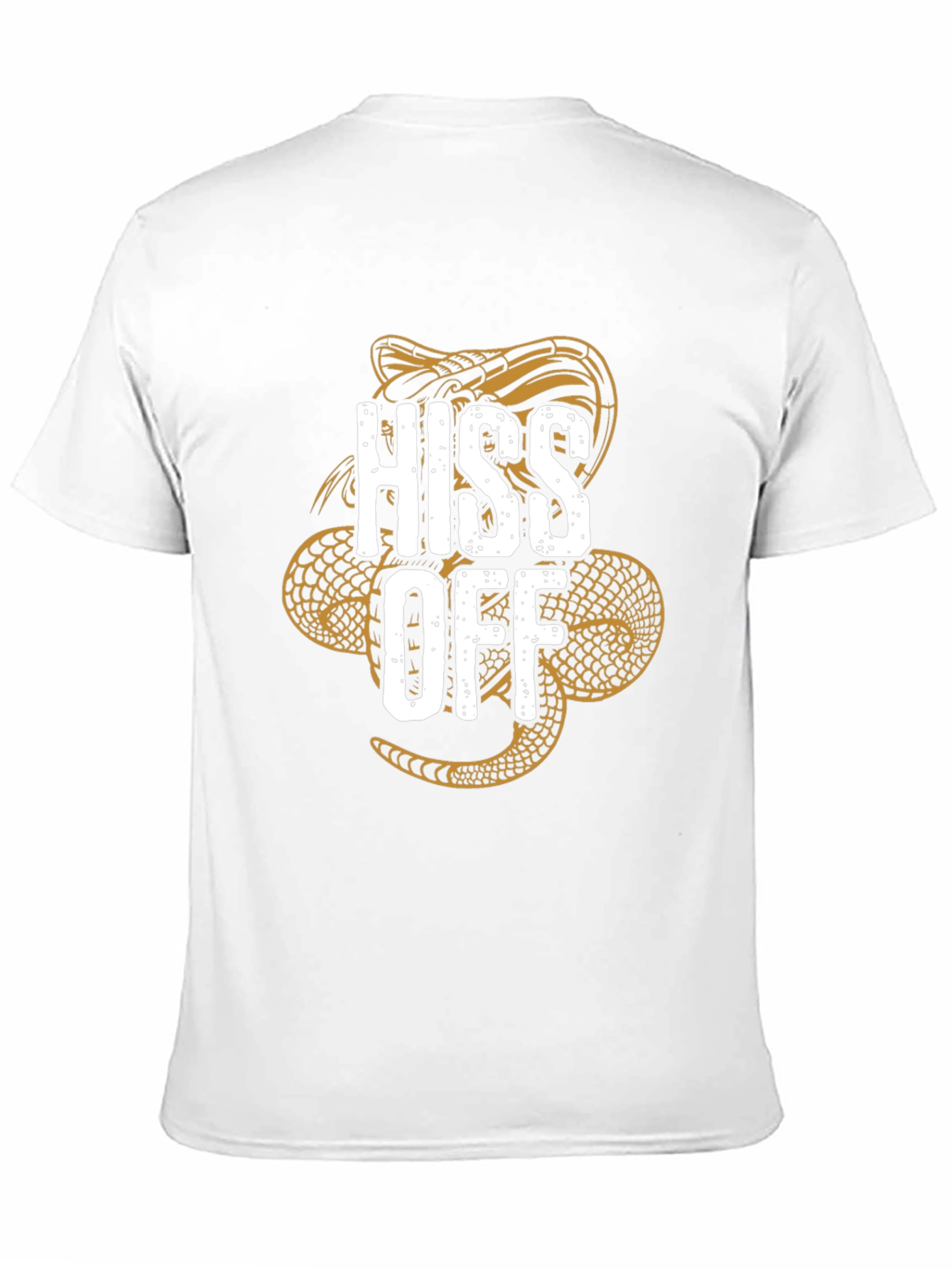 Hiss Off Snake Graphic T-Shirt