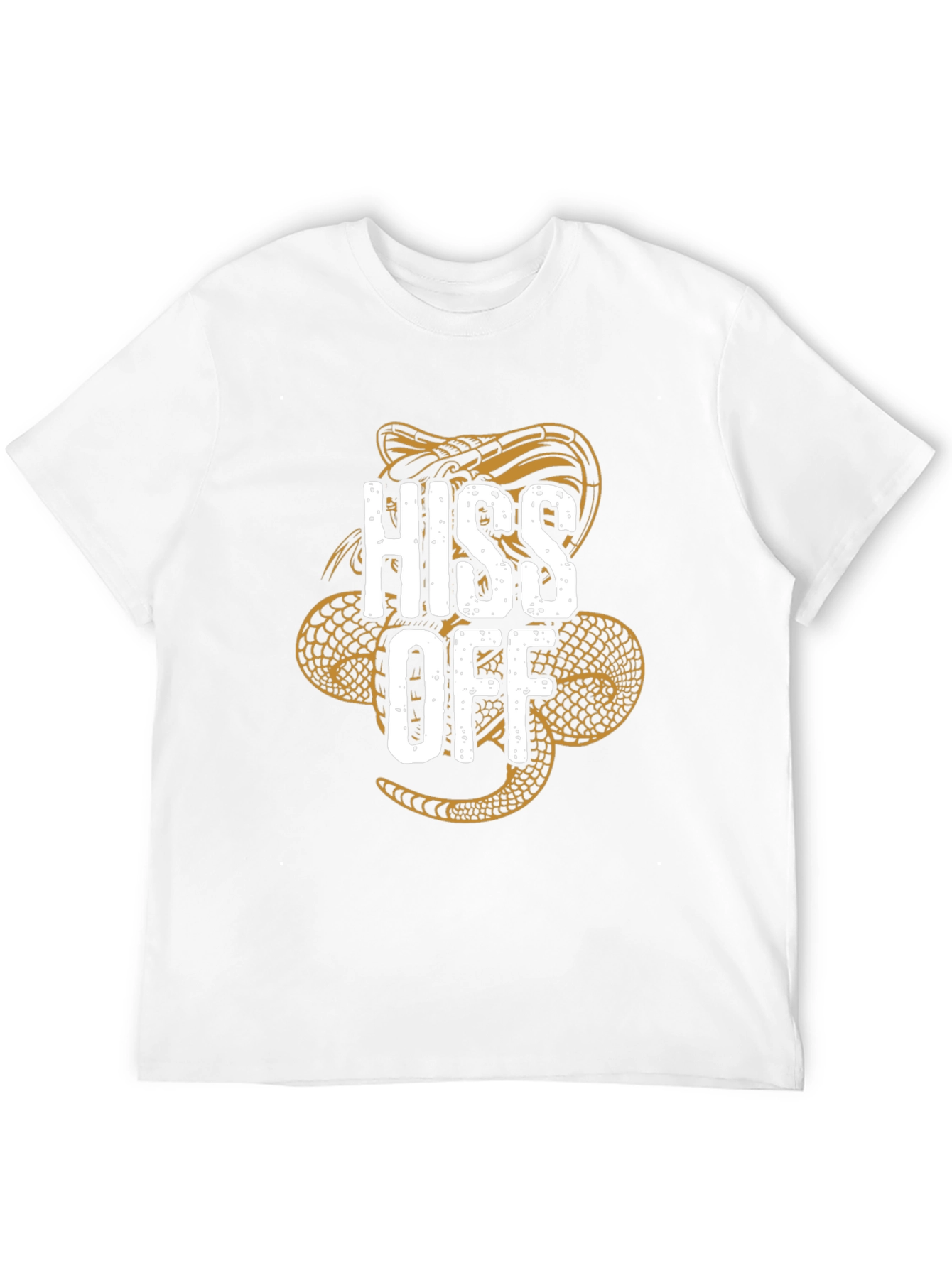 Hiss Off Snake Graphic T-Shirt