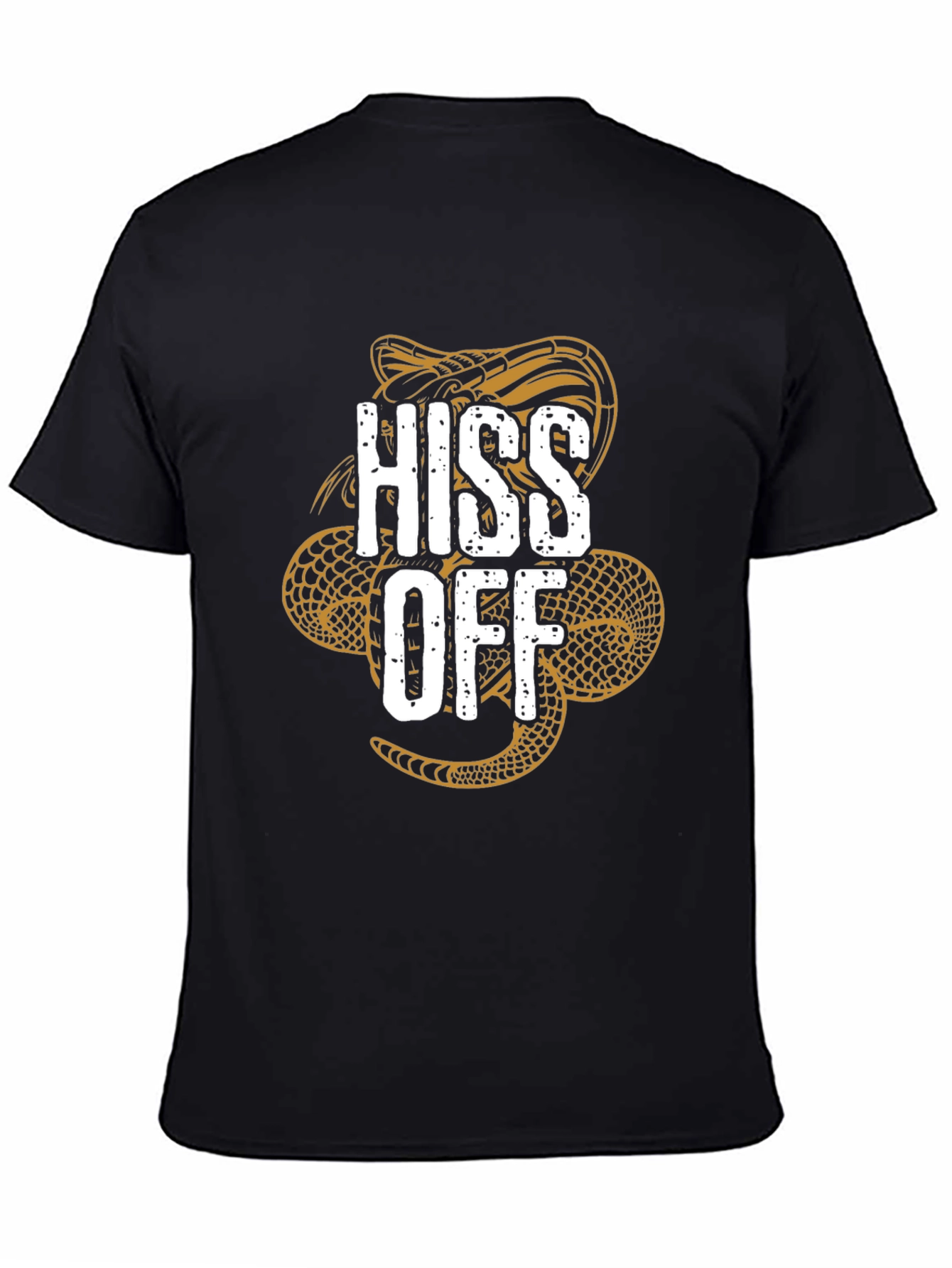 Hiss Off Snake Graphic T-Shirt