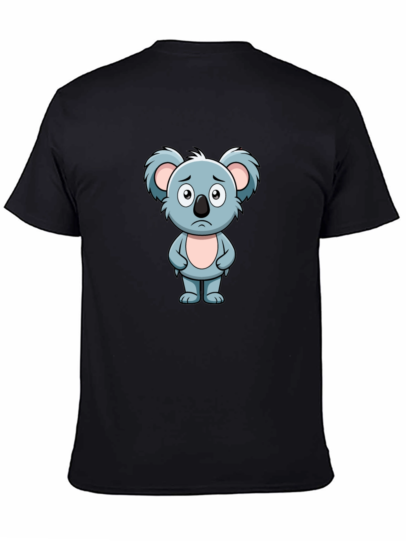 Sad Koala Graphic T-Shirt - Soft Cotton Blend