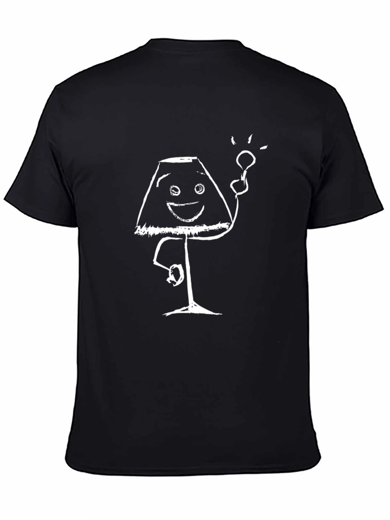 Lamp T-Shirt - Quirky Graphic Tee