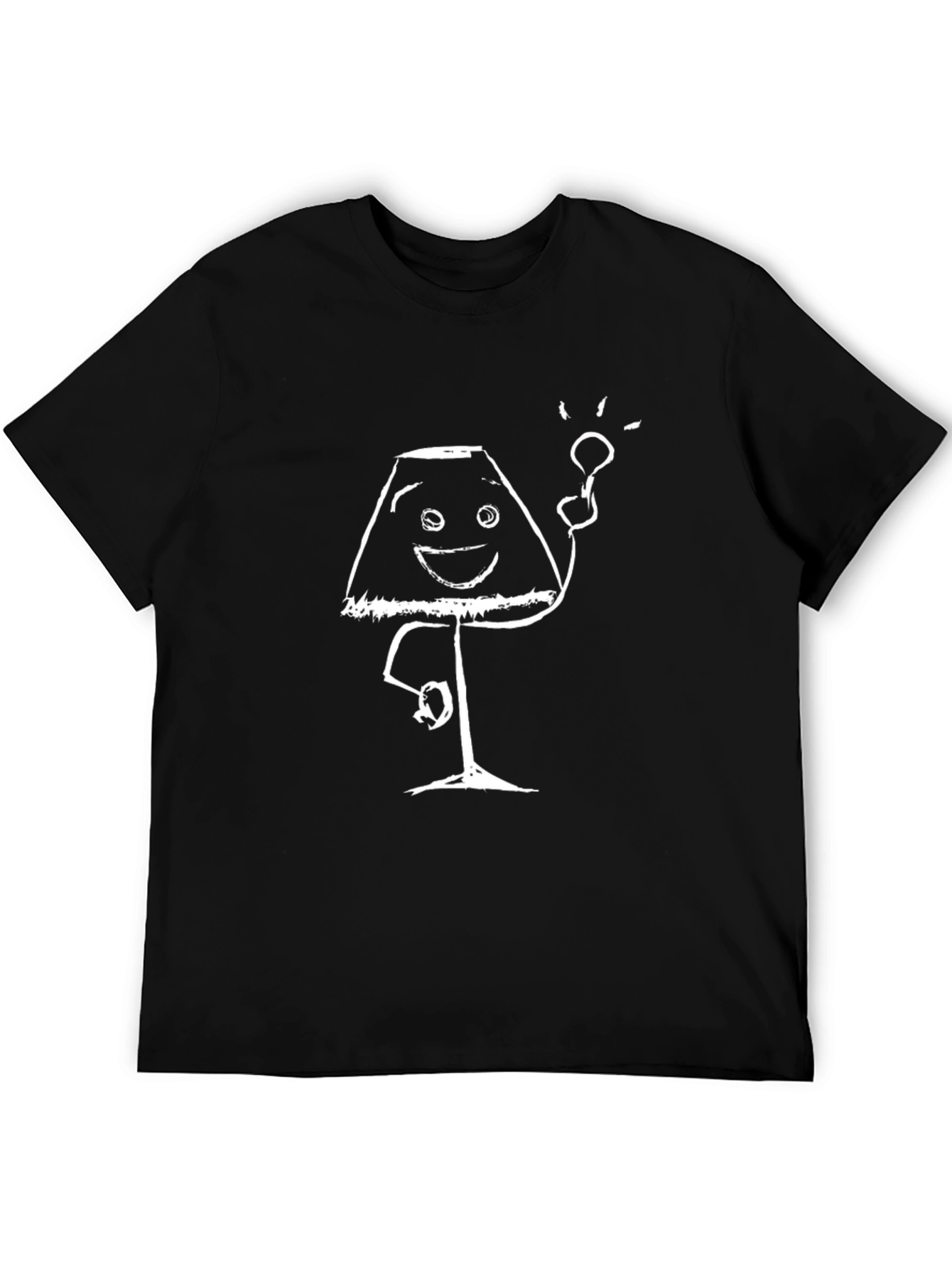 Lamp T-Shirt - Quirky Graphic Tee