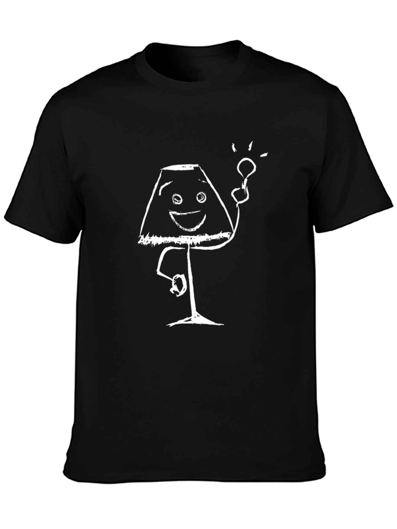 Lamp T-Shirt - Quirky Graphic Tee